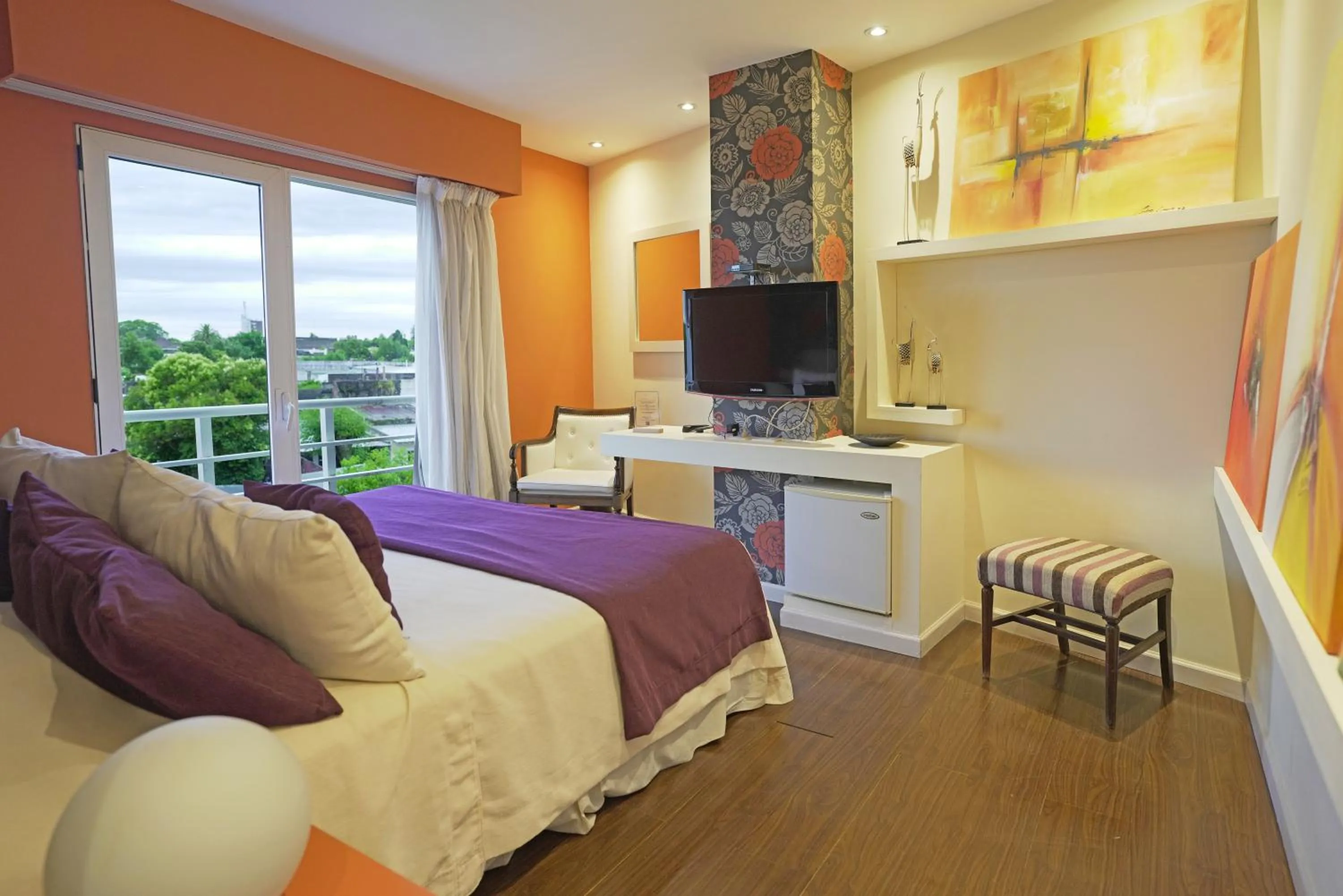 Bed in Los Muelles Boutique Hotel