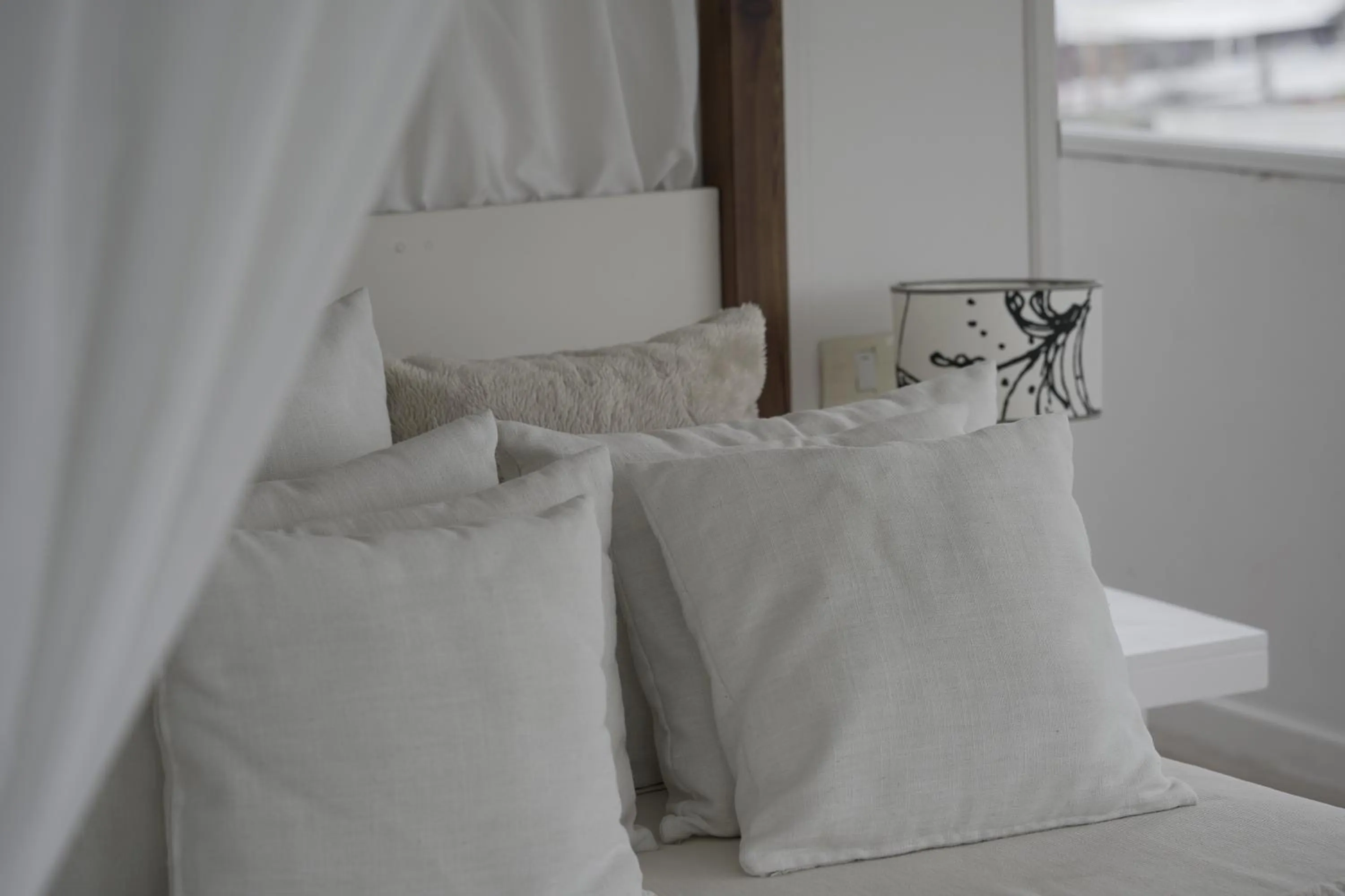 Bed in Los Muelles Boutique Hotel