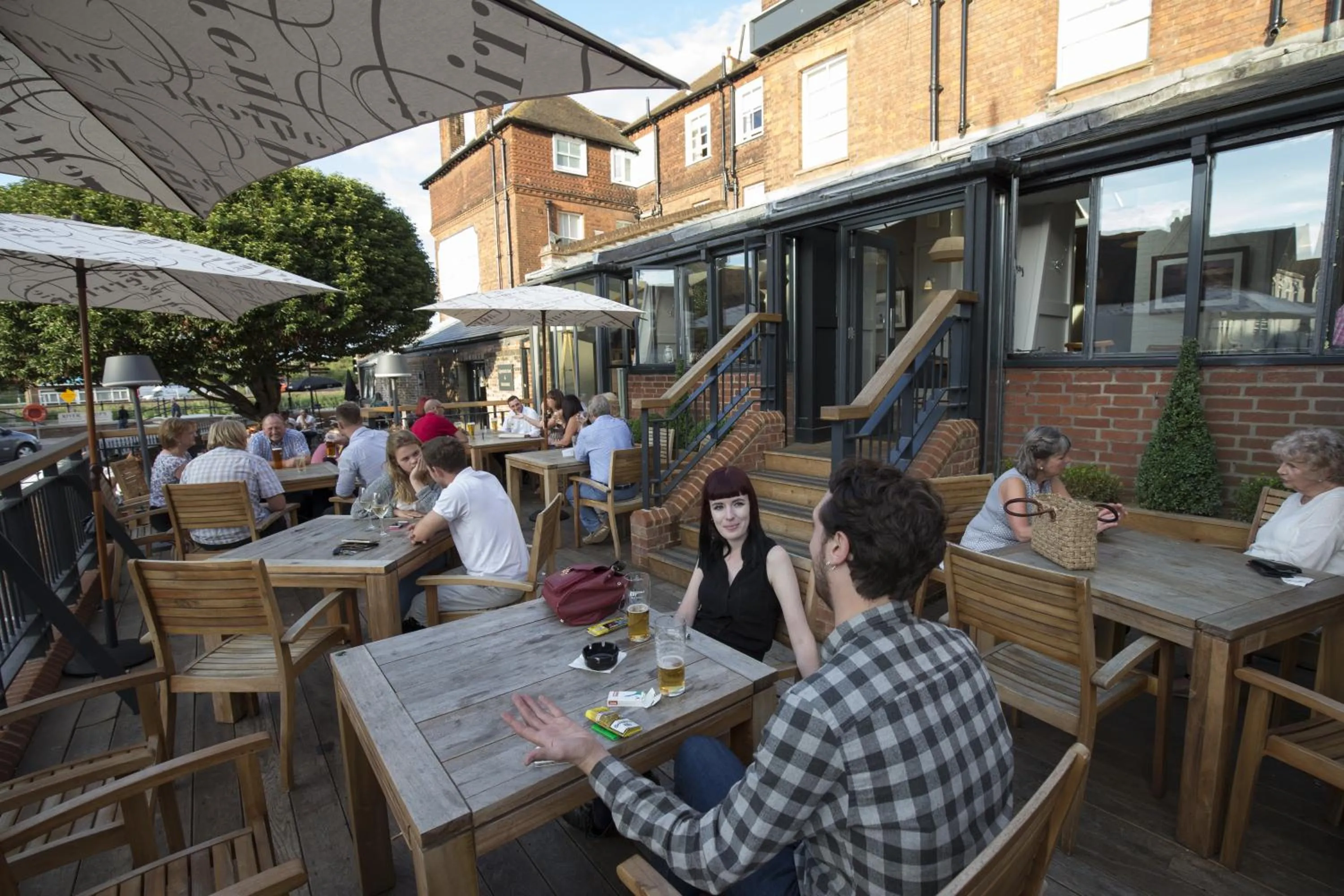 Balcony/Terrace in The Bell Hotel