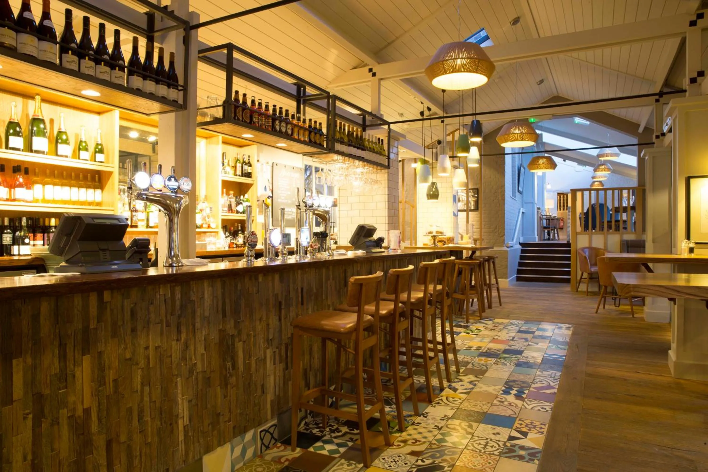 Lounge or bar in The Bell Hotel