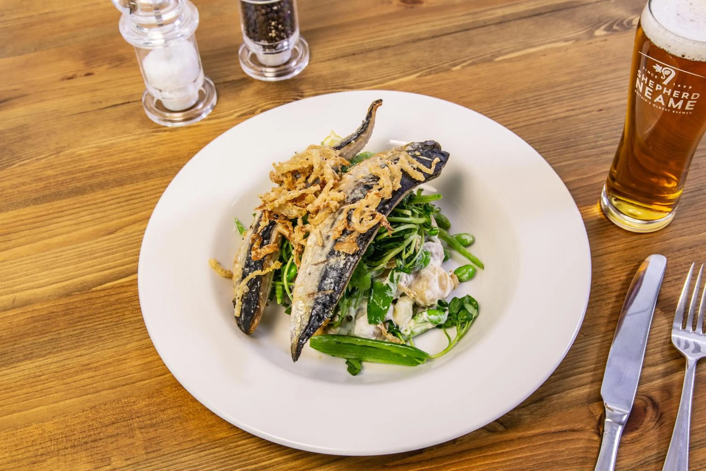 Food close-up in The Bell Hotel