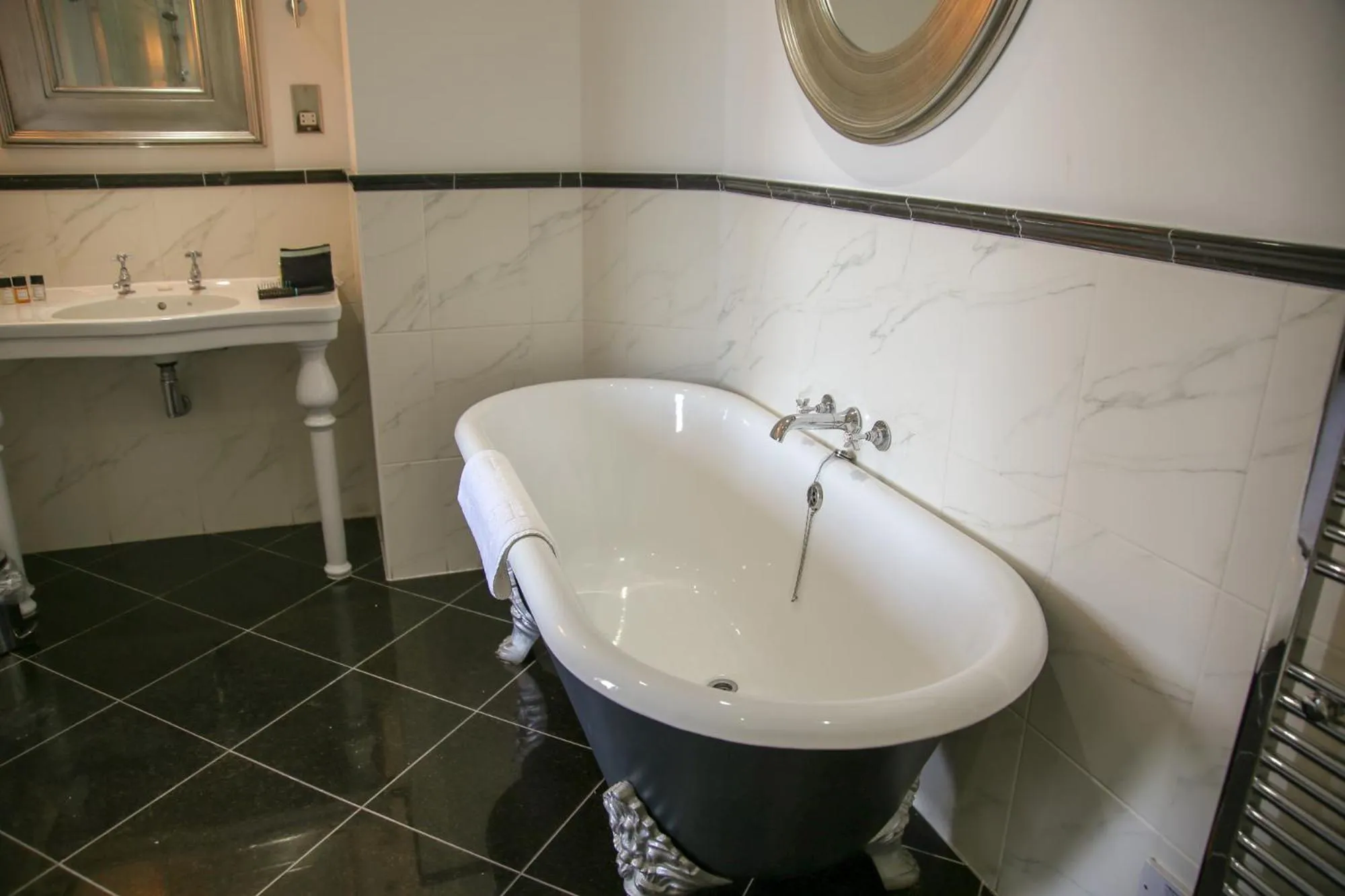 Bathroom in The Bell Hotel