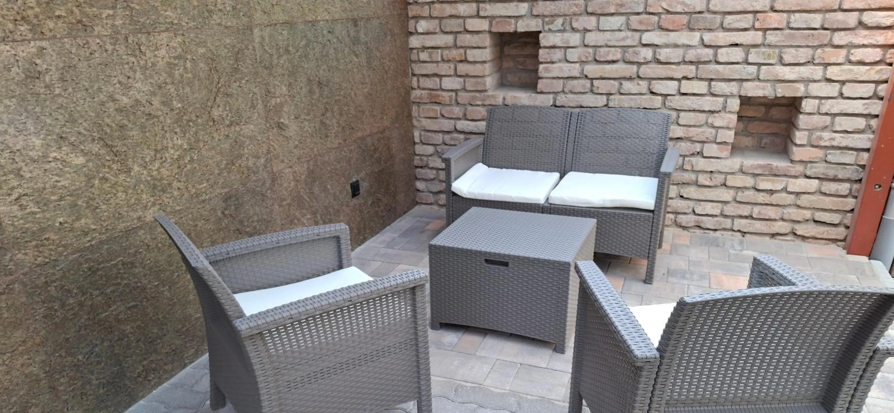 Patio in Aranyhal Apartman