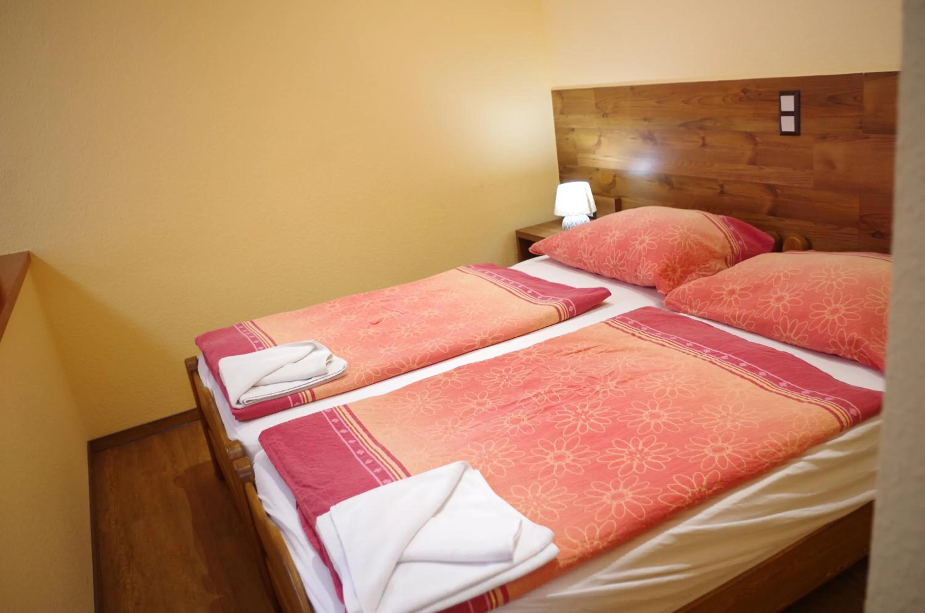 Bed in Aranyhal Apartman