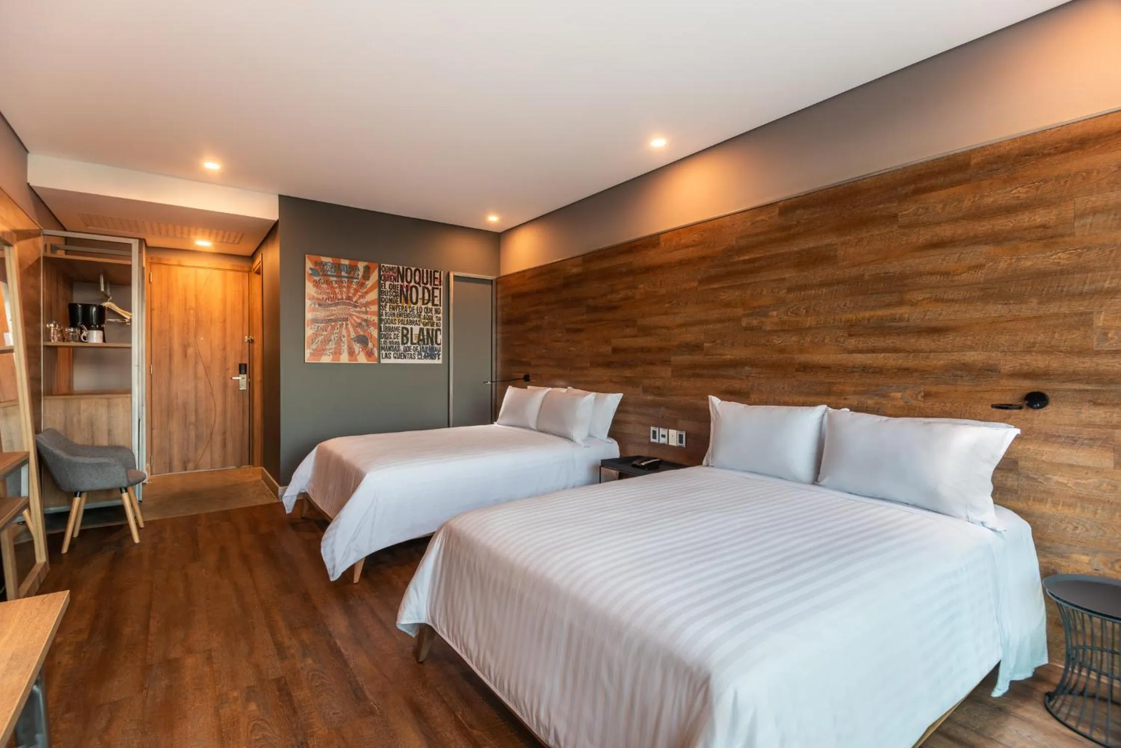 Bed in Hotel Spirito by Spiwak Chipichape