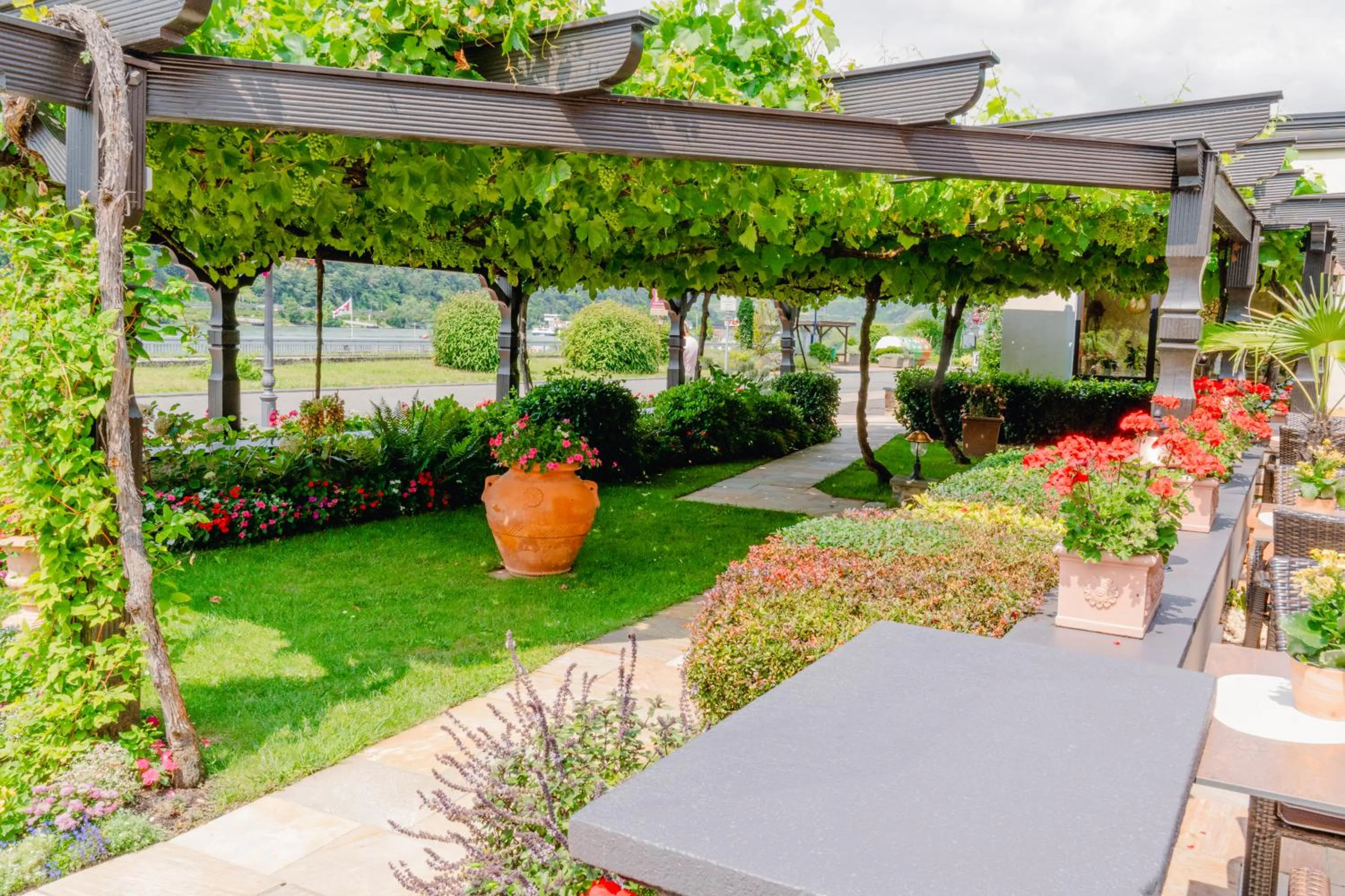 Garden in Hotel Unter den Linden