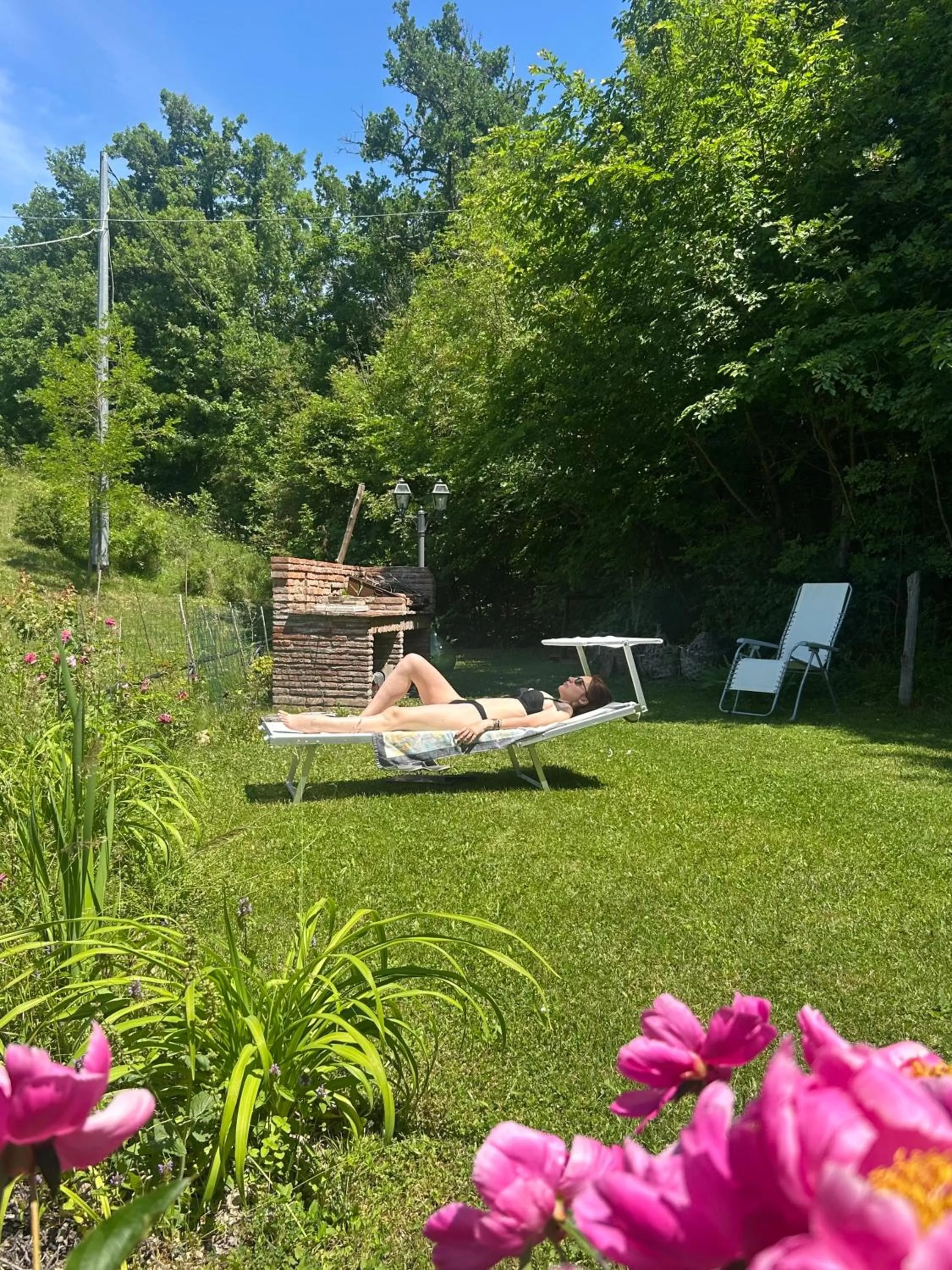 sunbed in B&B Antico Mulino