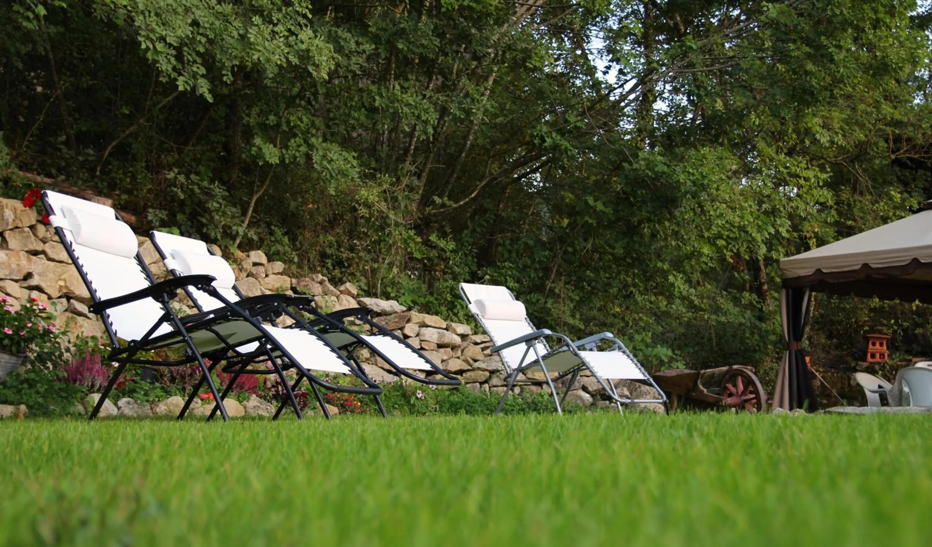 Garden in B&B Antico Mulino