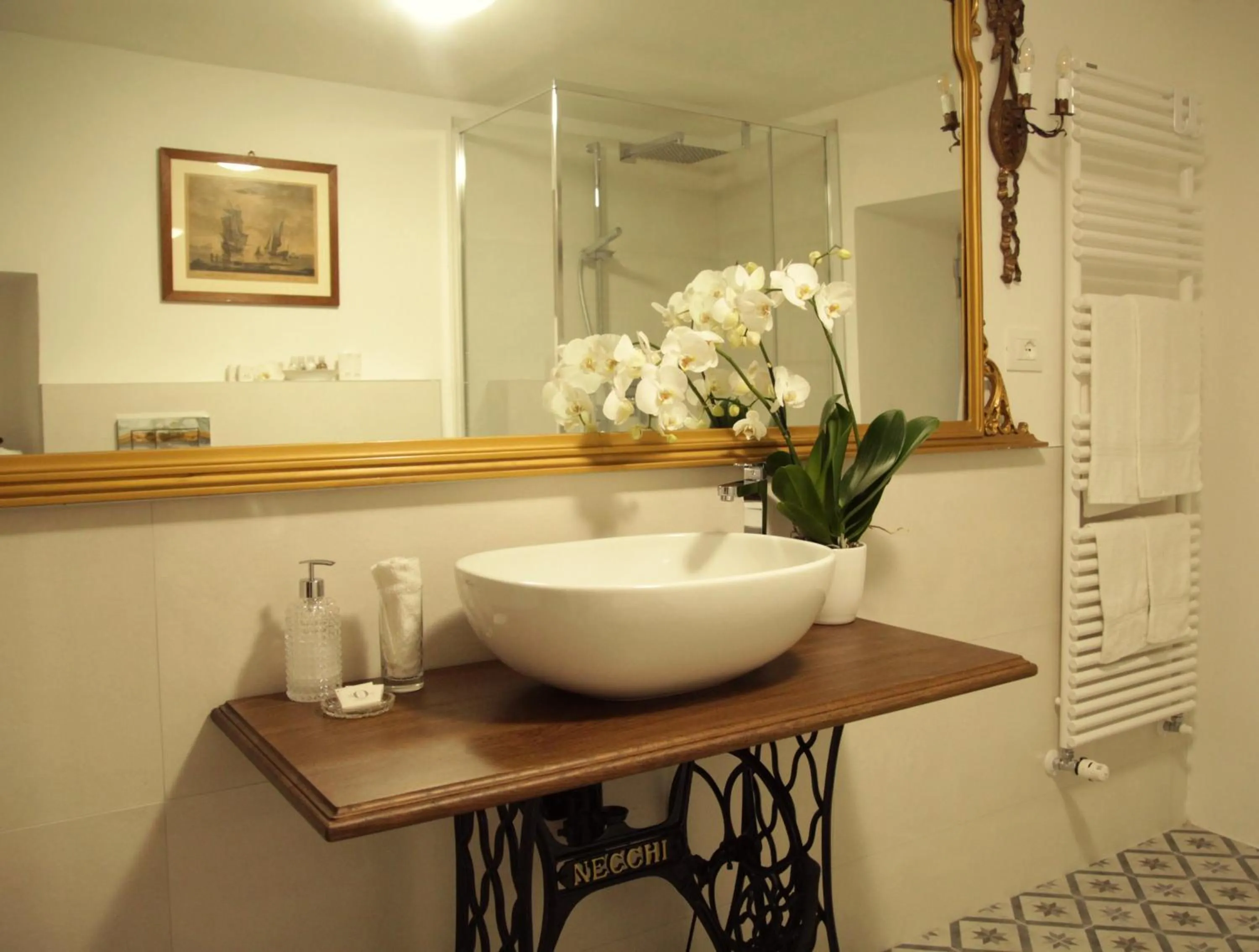 Shower in B&B Antico Mulino