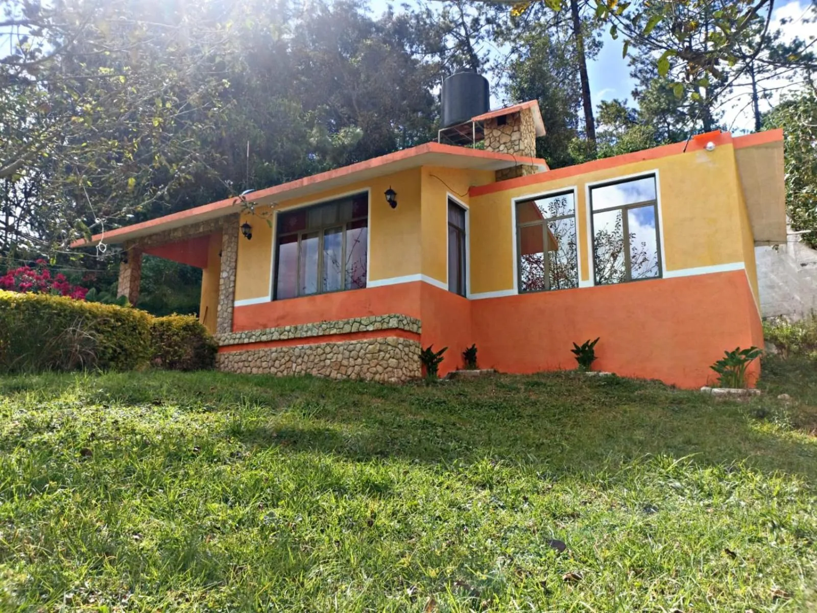 Garden view in Hotel Villa De Las Flores