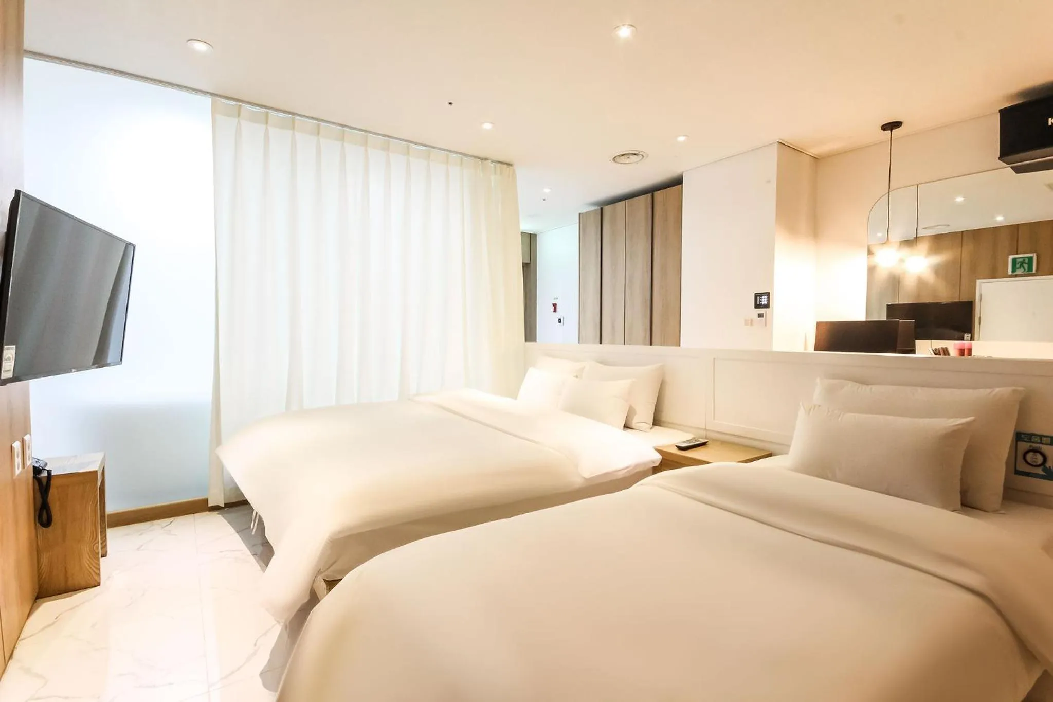 Bed in Biennale Hotel