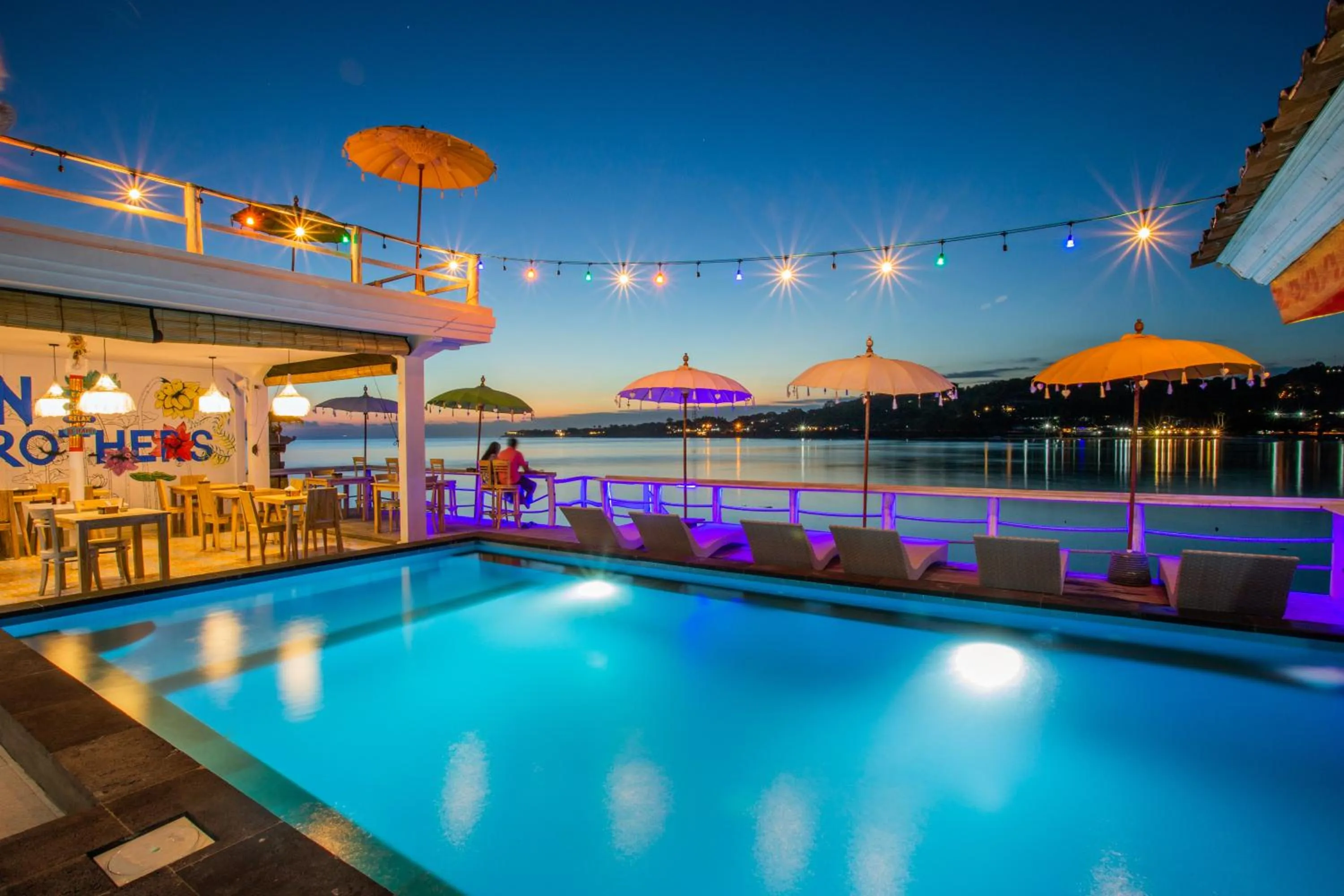 Swimming pool in Rumah Marta Ceningan Island