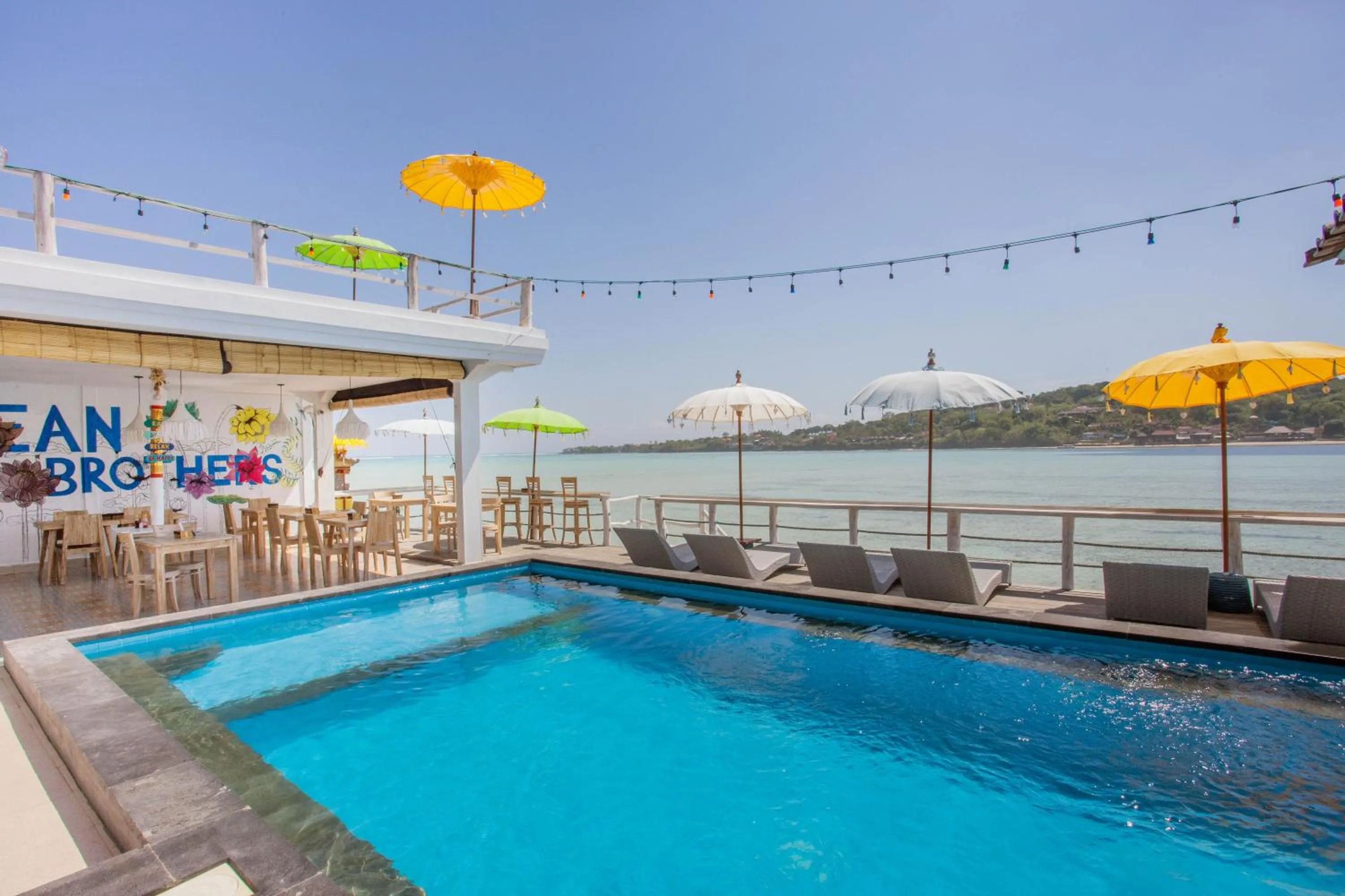 Swimming pool in Rumah Marta Ceningan Island