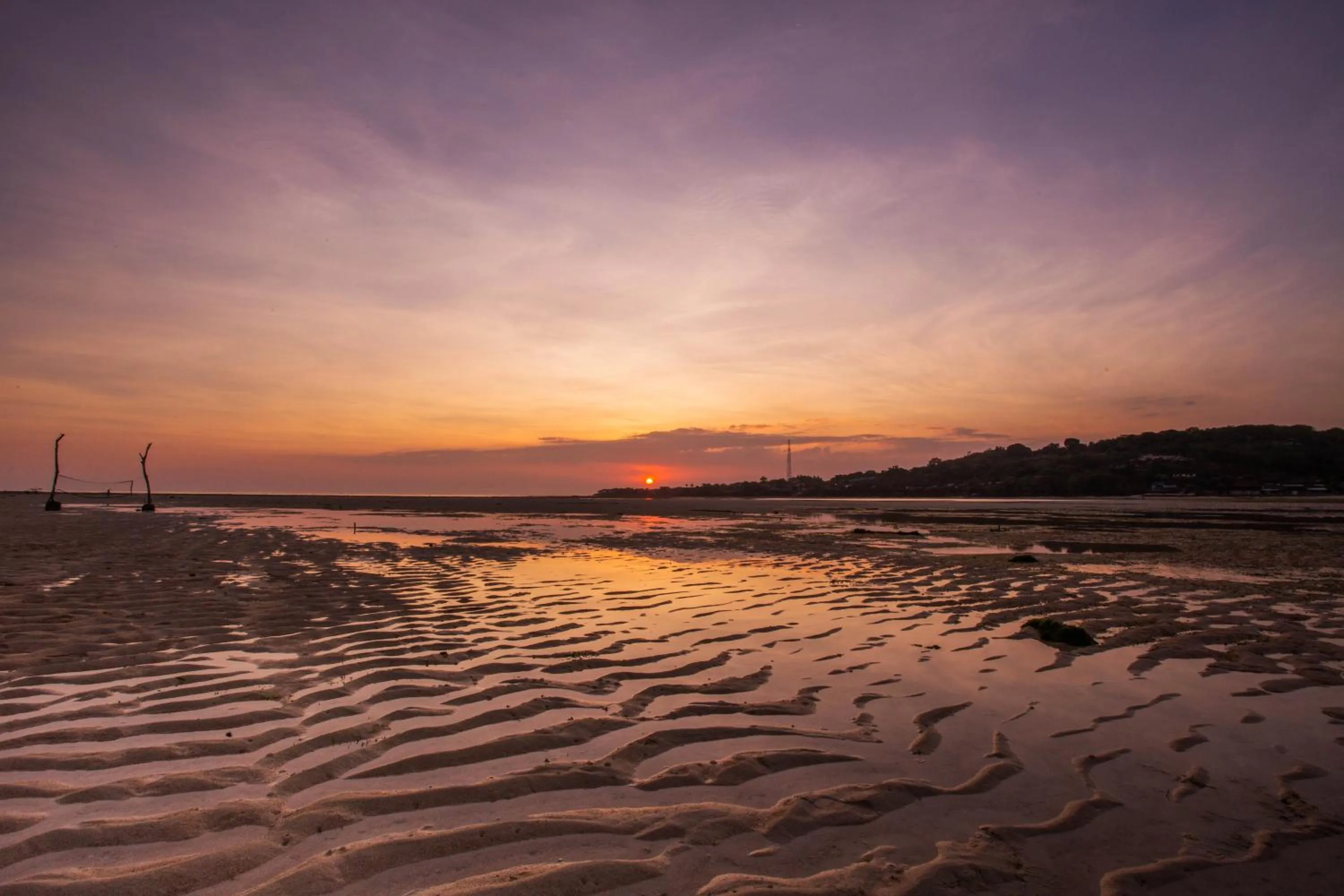 Sunset in Rumah Marta Ceningan Island