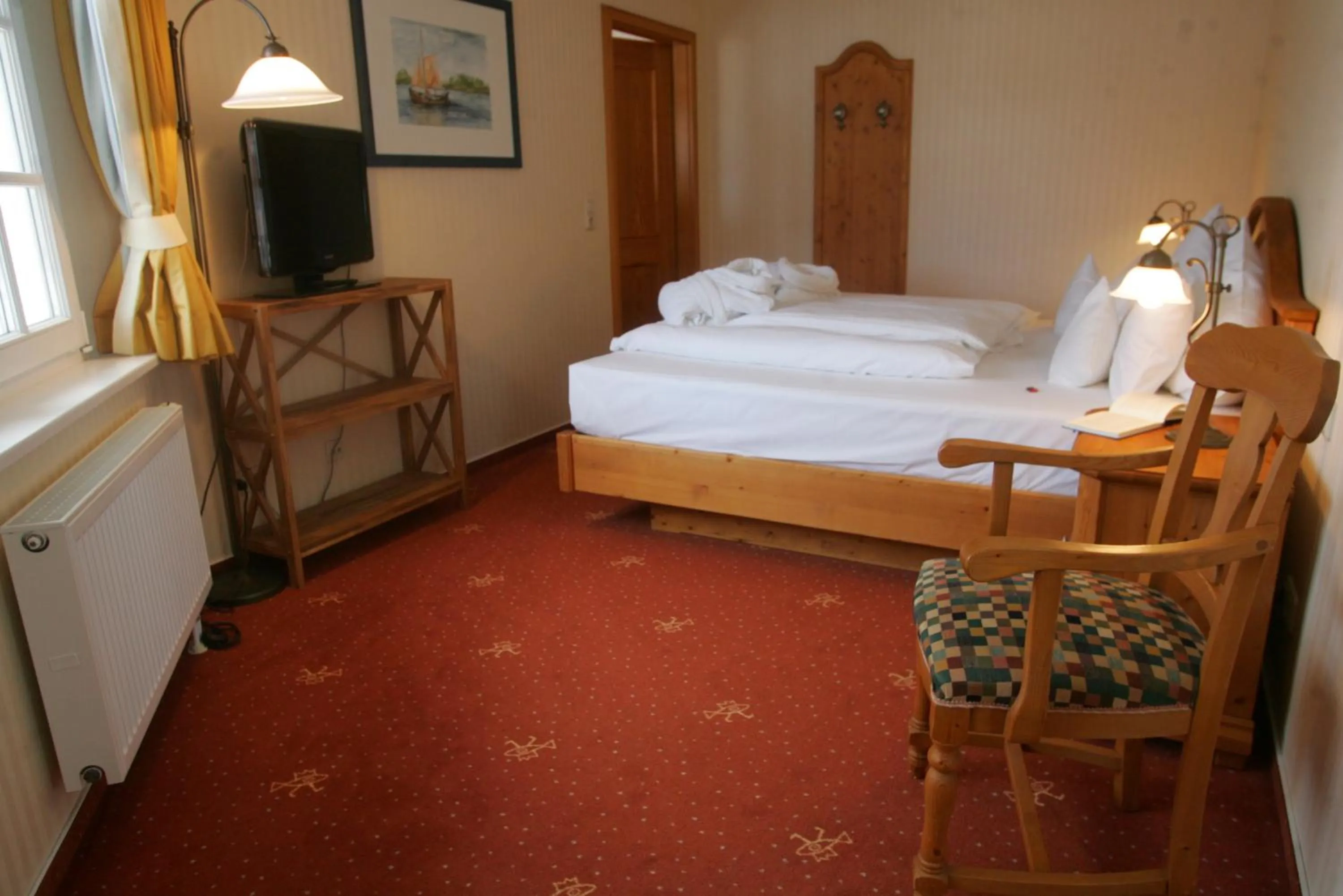 Bed in Der Fischländer Garni