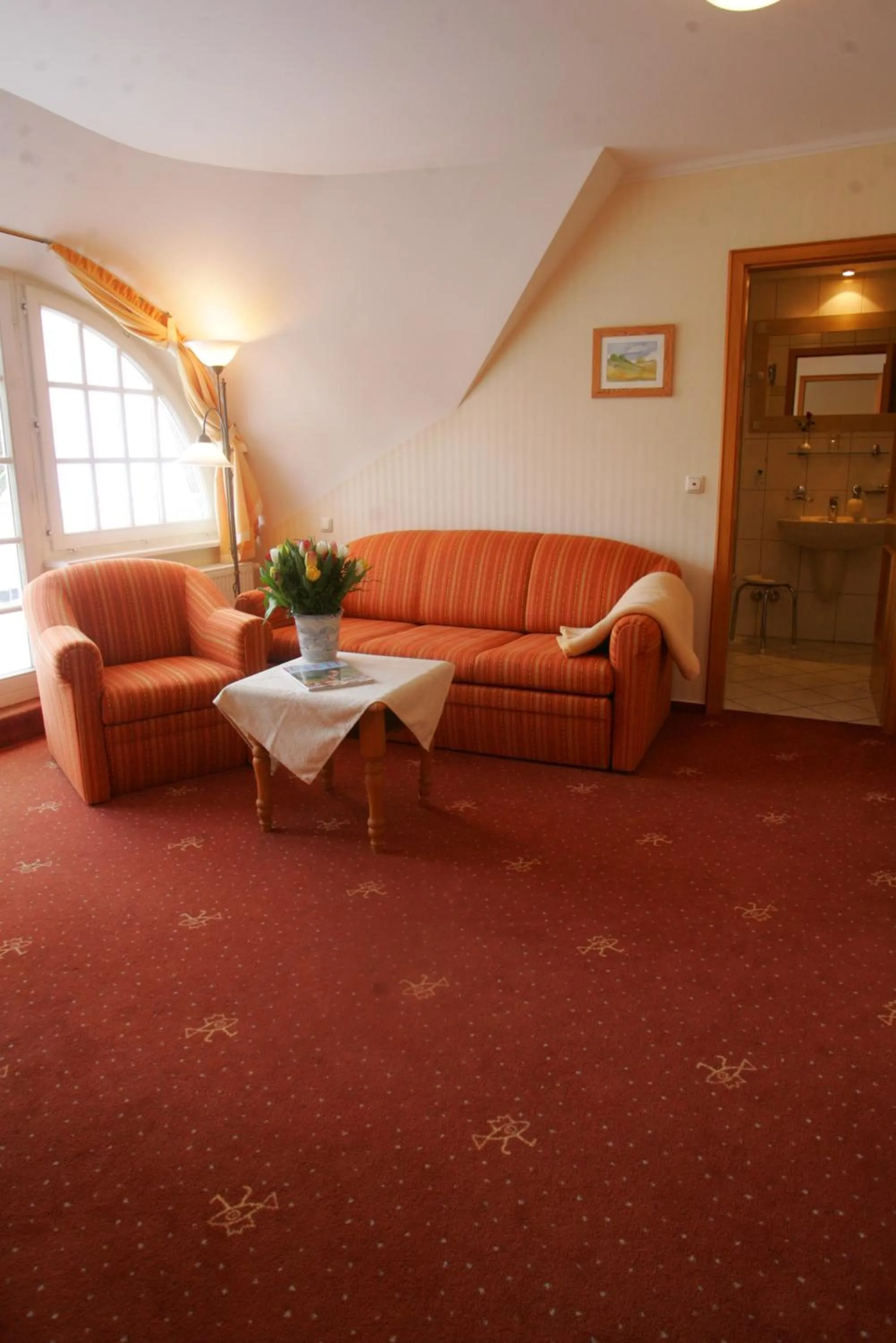 Living room in Der Fischländer Garni