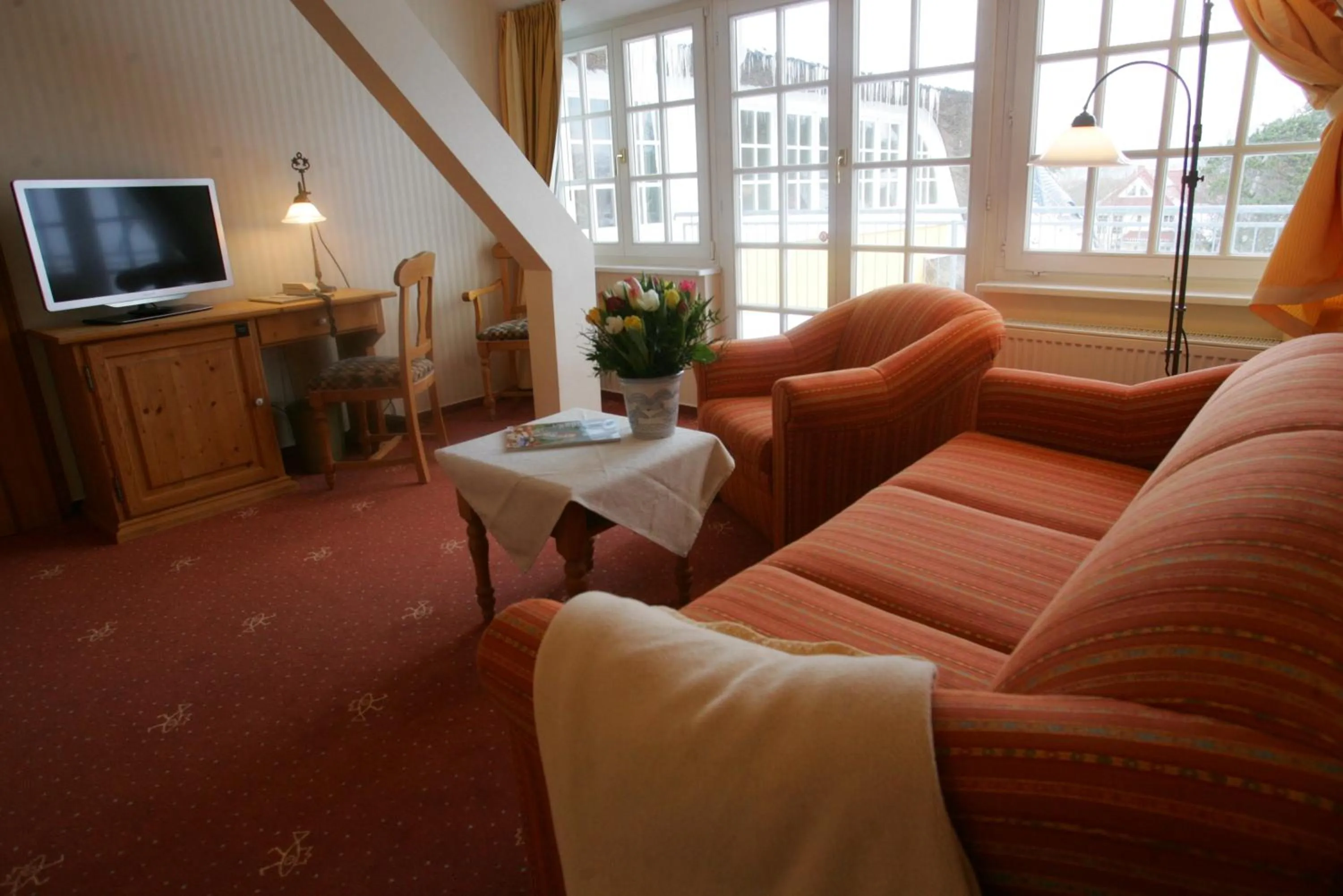 Living room in Der Fischländer Garni