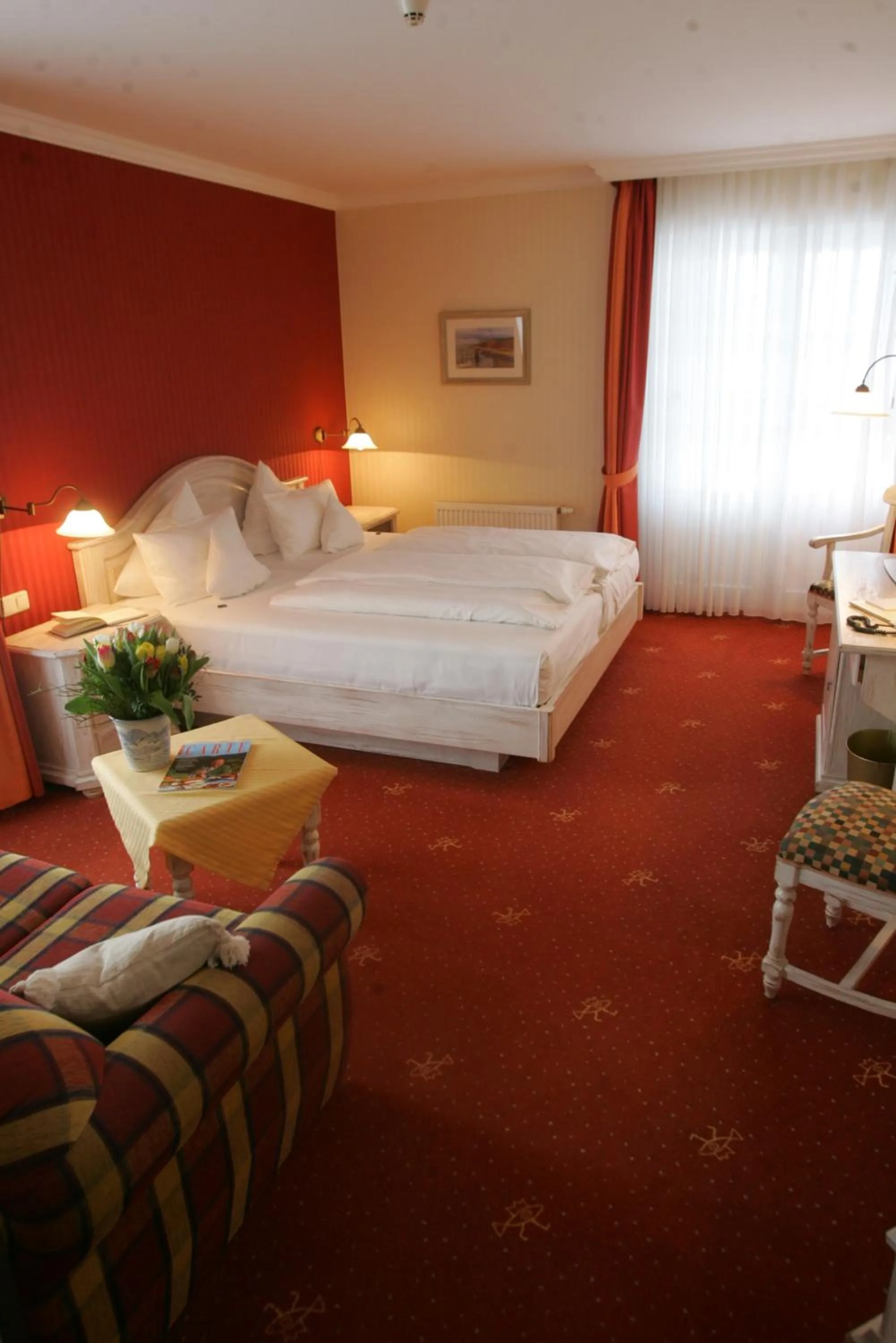 Bed in Der Fischländer Garni