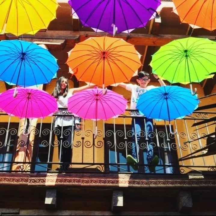 Garden in Hotel Posada Don Ramon