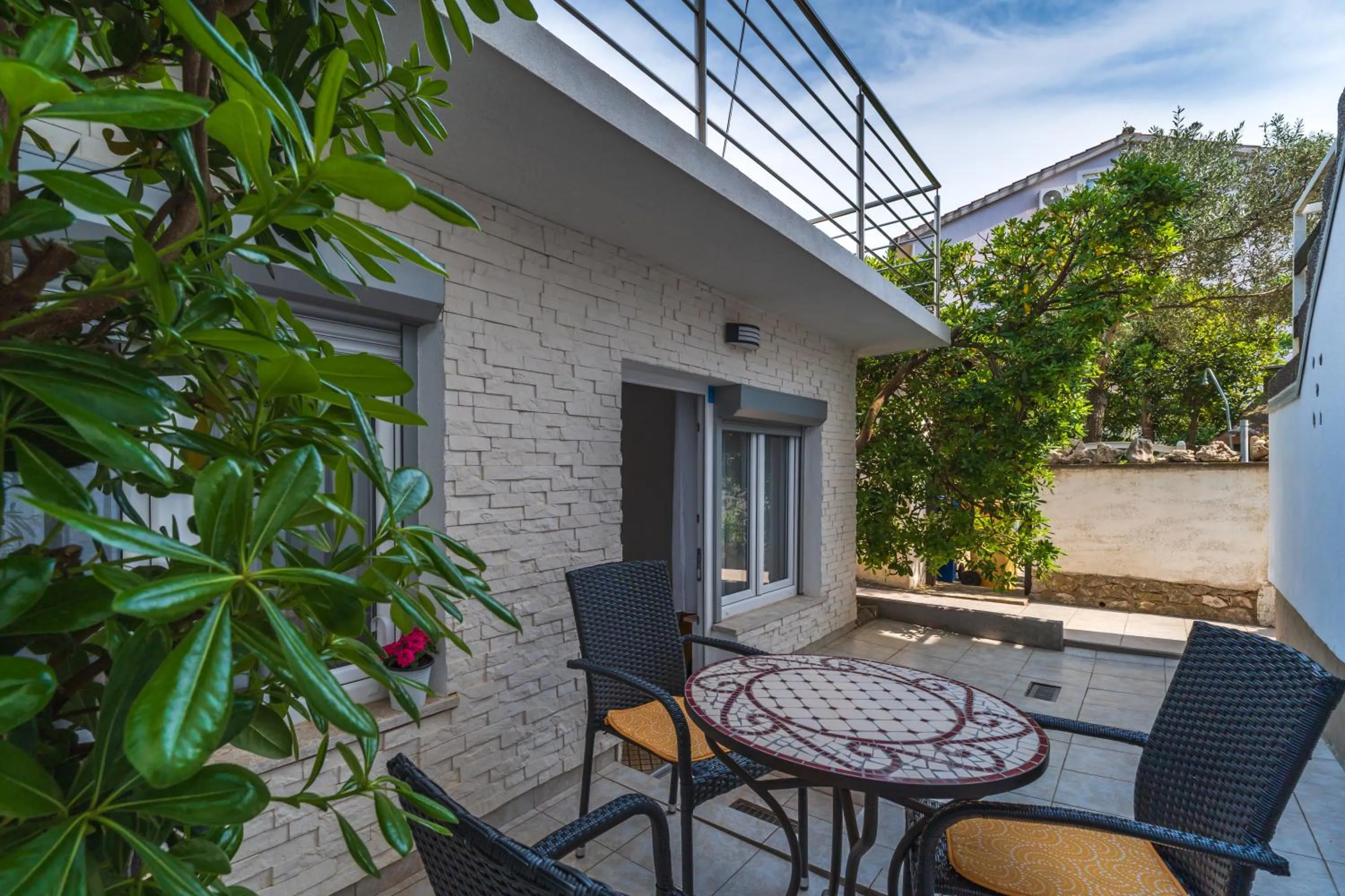 Balcony/Terrace in Apartments Buturajac