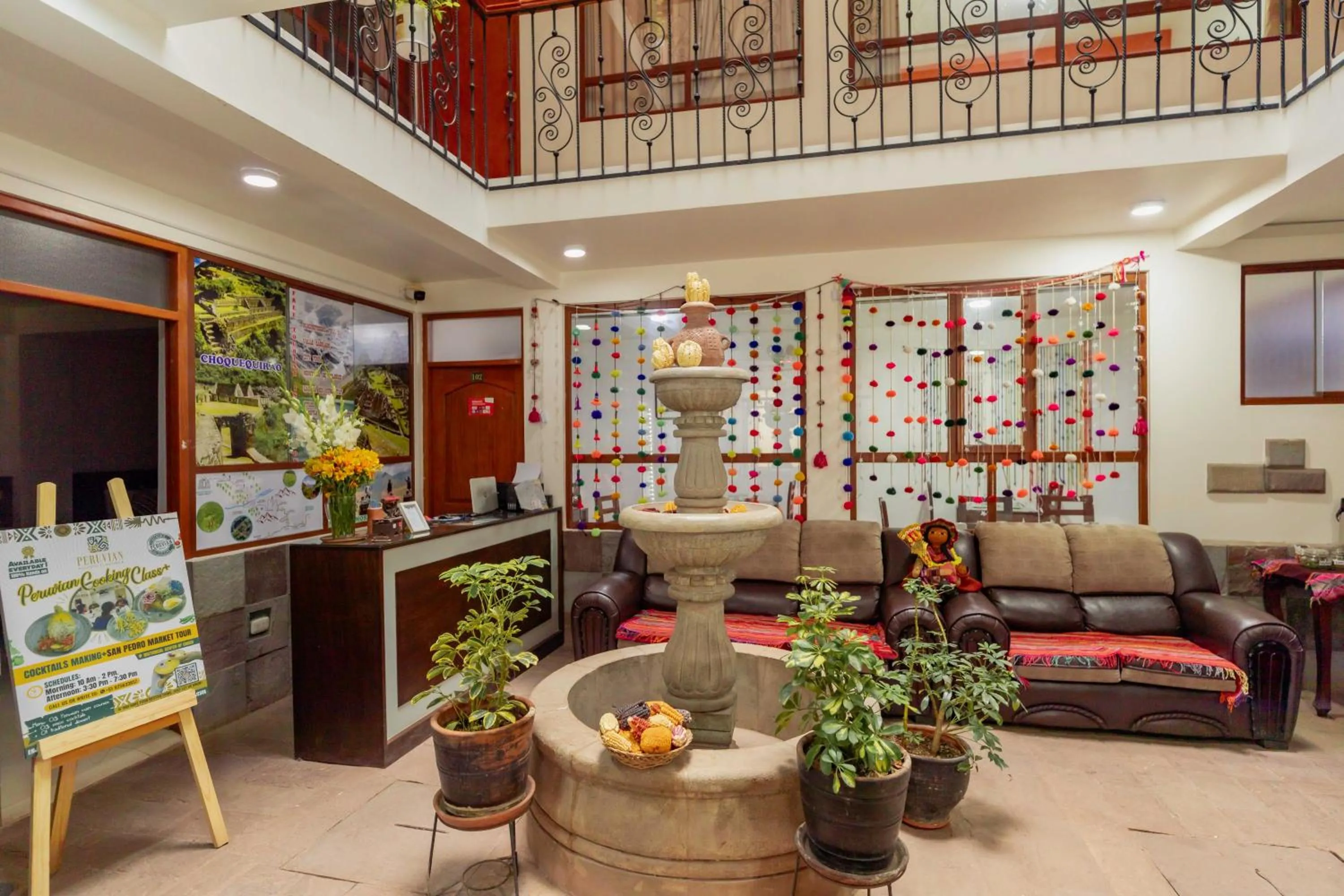 Lobby or reception in Dreams House Cusco