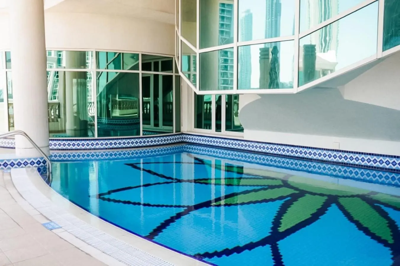 Pool view in Roda Al Murooj Residences
