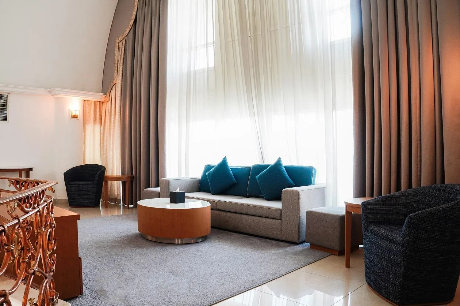 Living room in Roda Al Murooj Residences