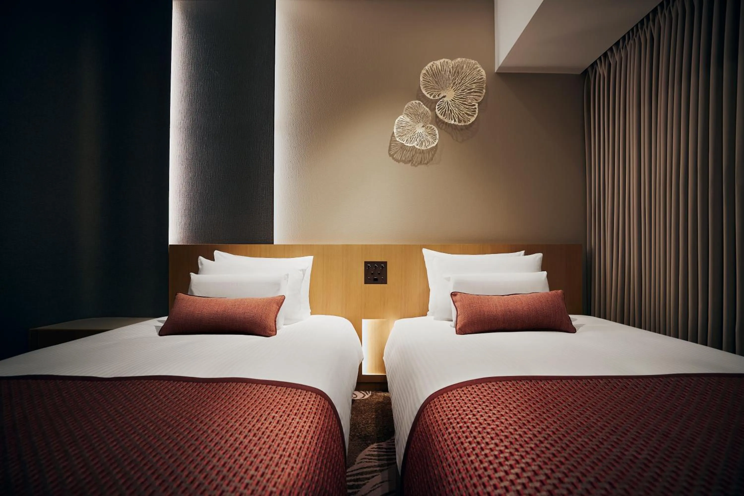 Bed in Hotel JAL City Tokyo Toyosu