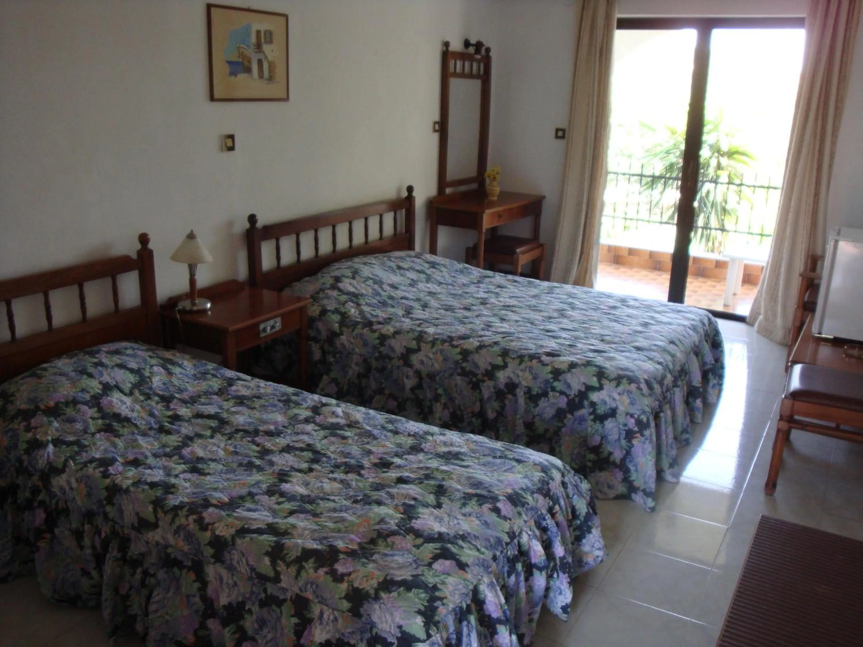 Bed in Oasis Hotel Bungalows Rhodes- All Inclusive