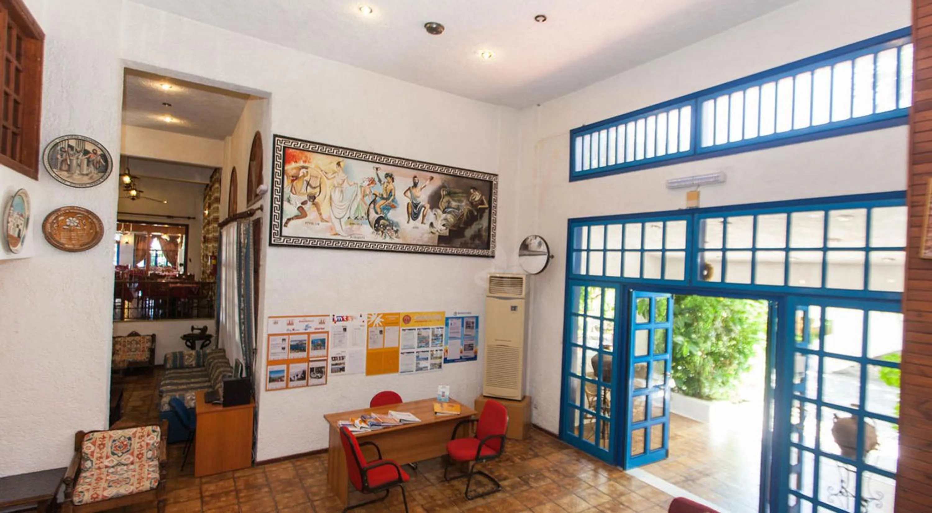 Lobby or reception in Oasis Hotel Bungalows Rhodes- All Inclusive