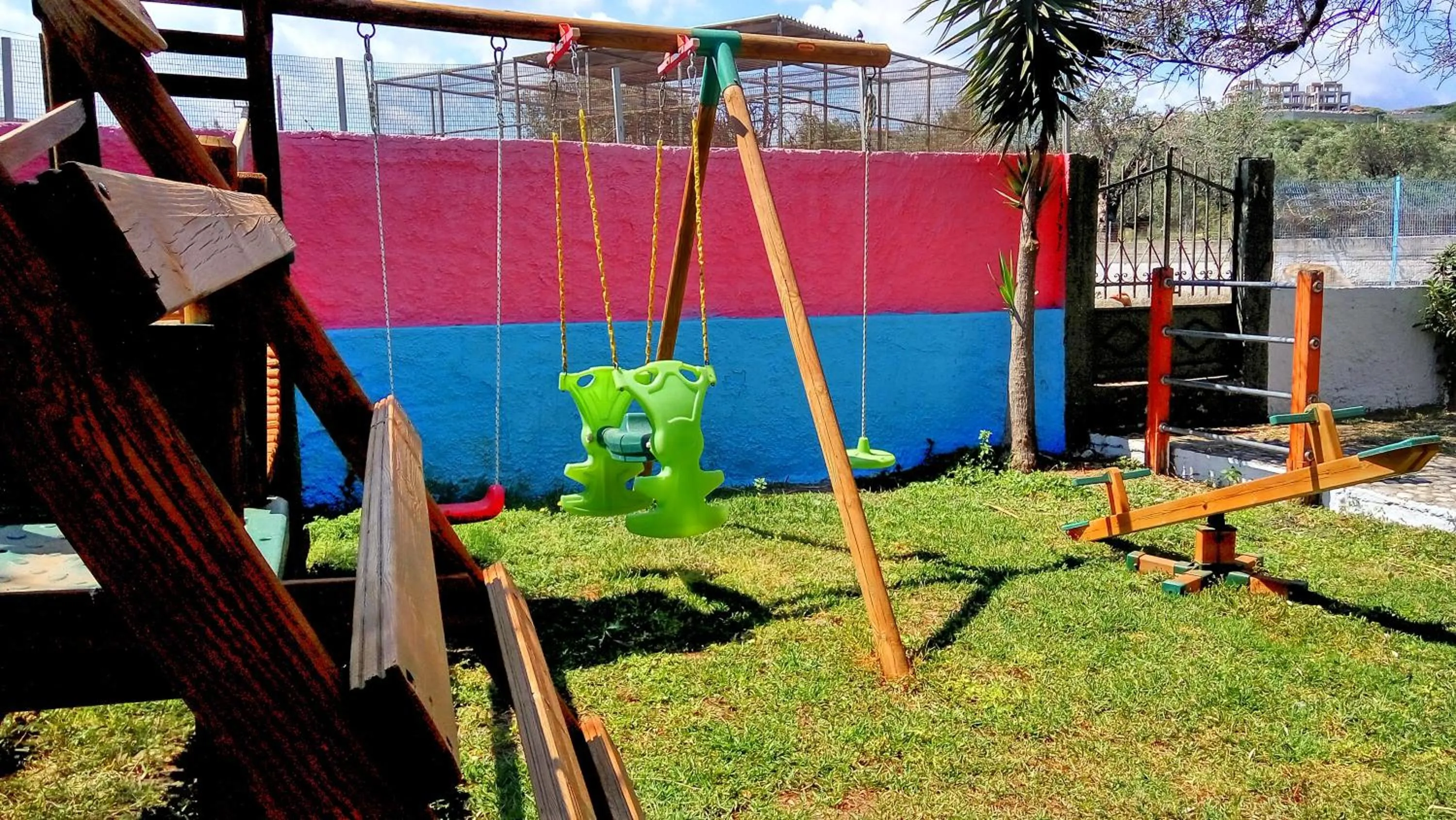 Children play ground in Oasis Hotel Bungalows Rhodes- All Inclusive