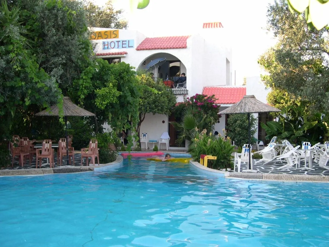 Swimming pool in Oasis Hotel Bungalows Rhodes- All Inclusive