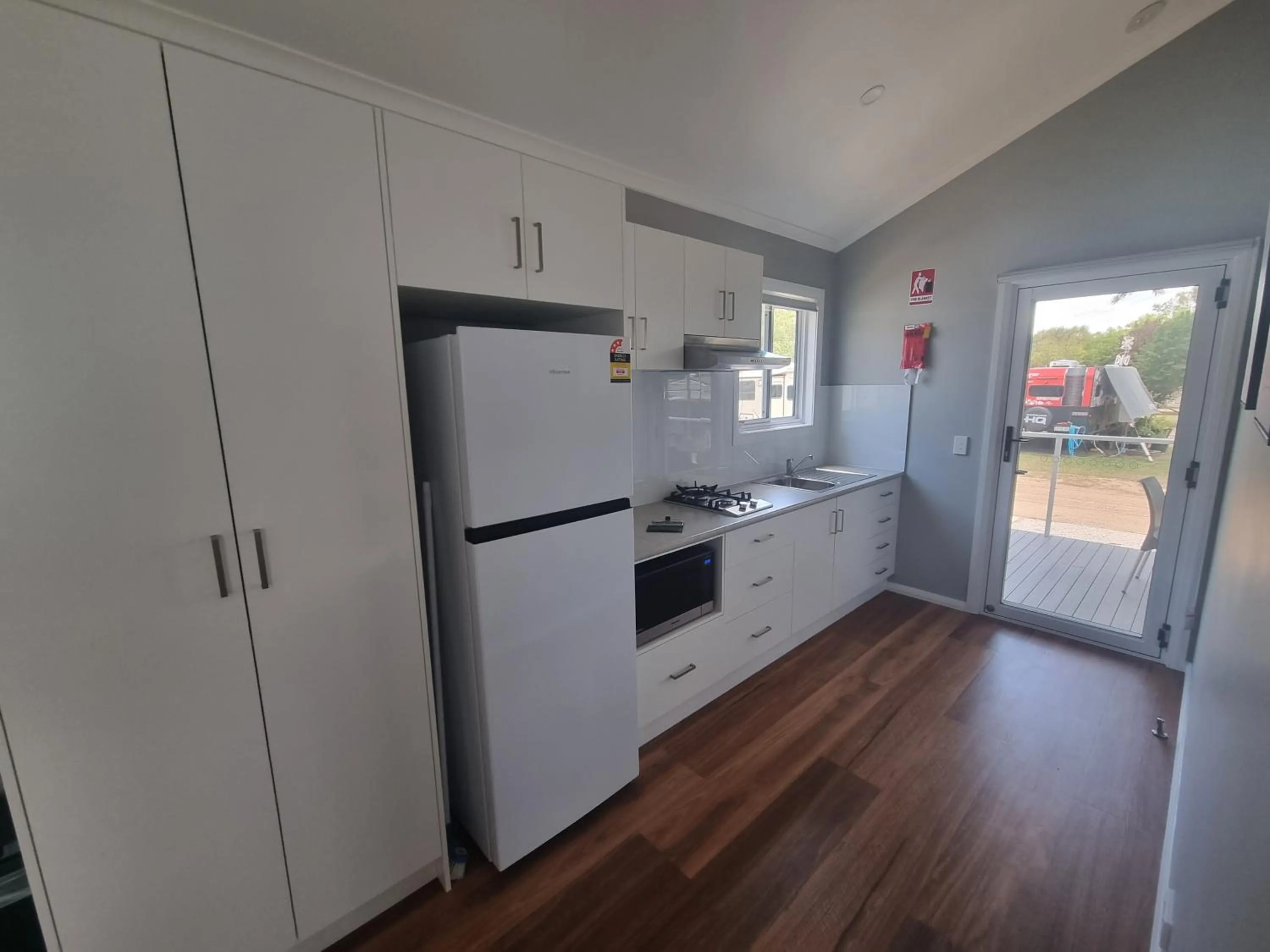 Kitchen or kitchenette in Gulgong Tourist Park