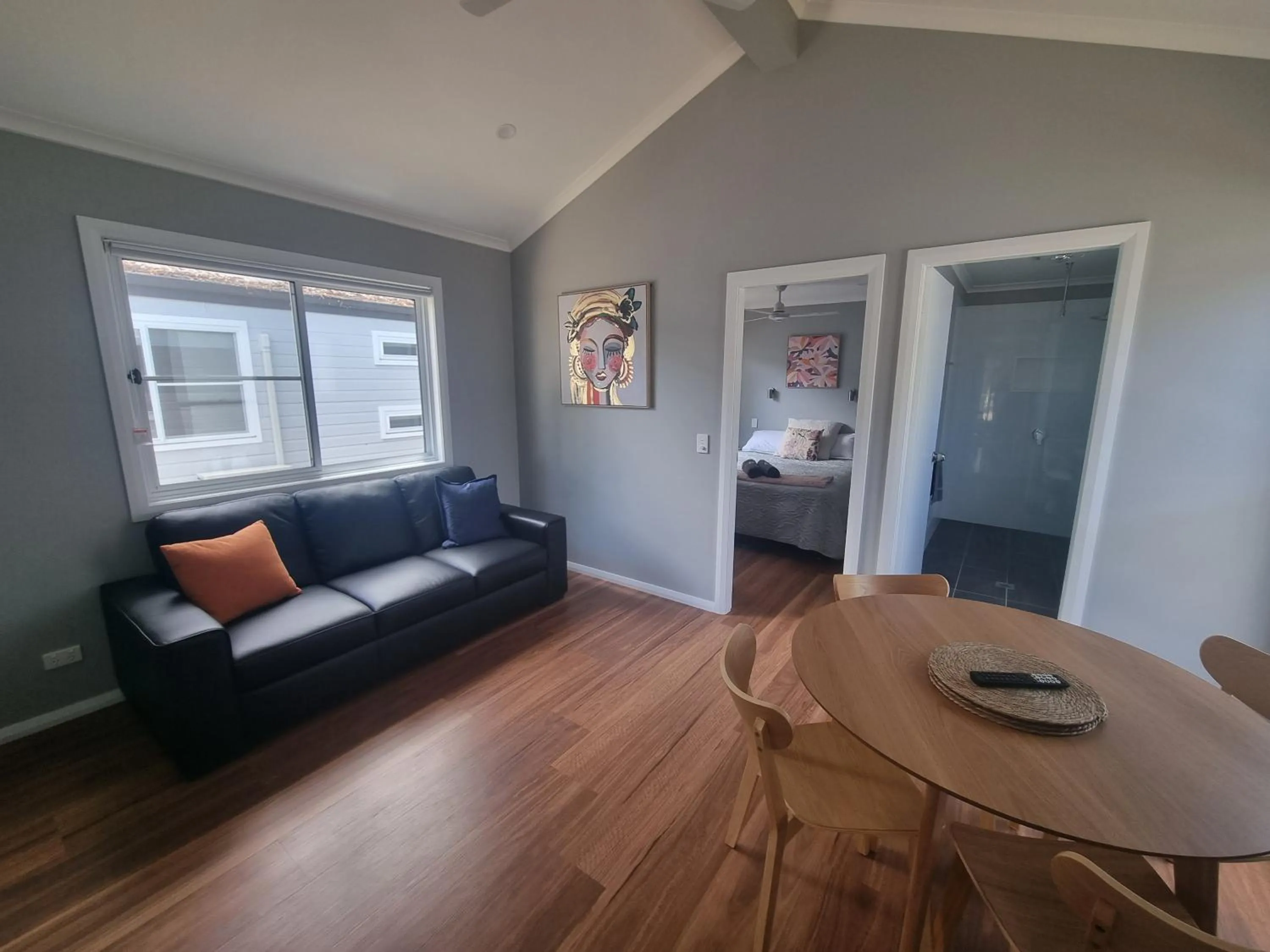 Living room in Gulgong Tourist Park