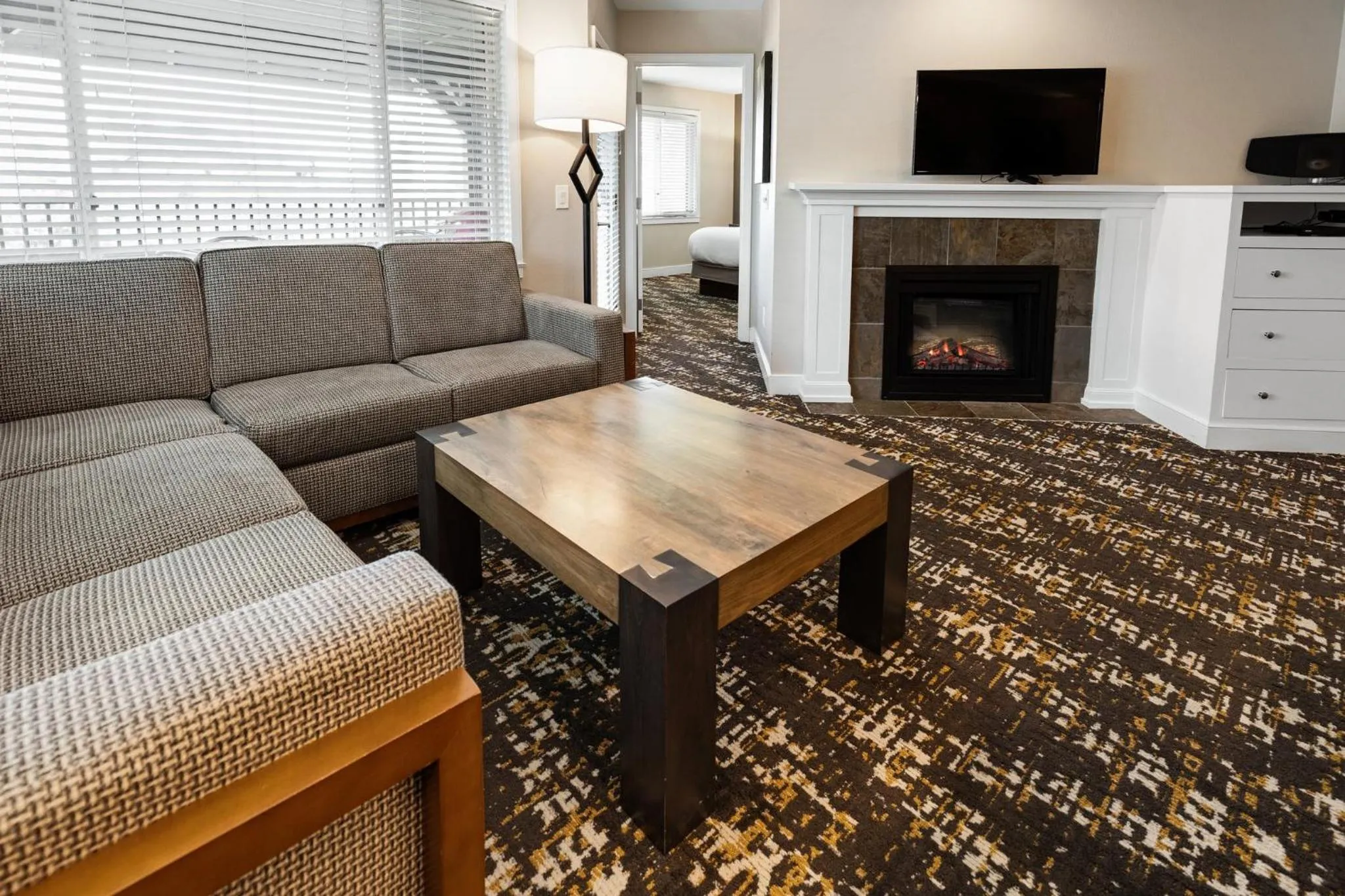 Living room in WorldMark Arrow Point