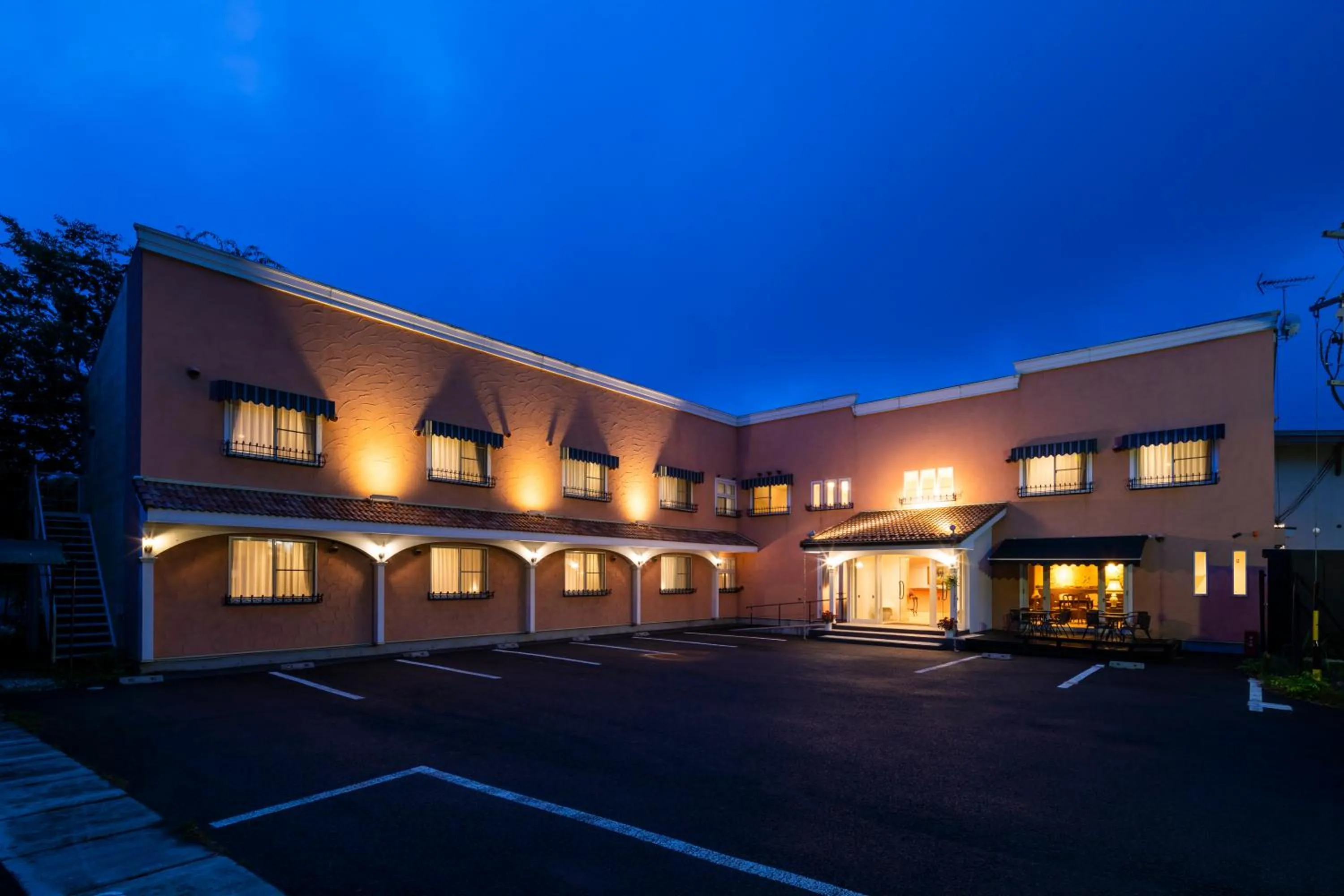 Property building in Hotel Berlinetta Karuizawa