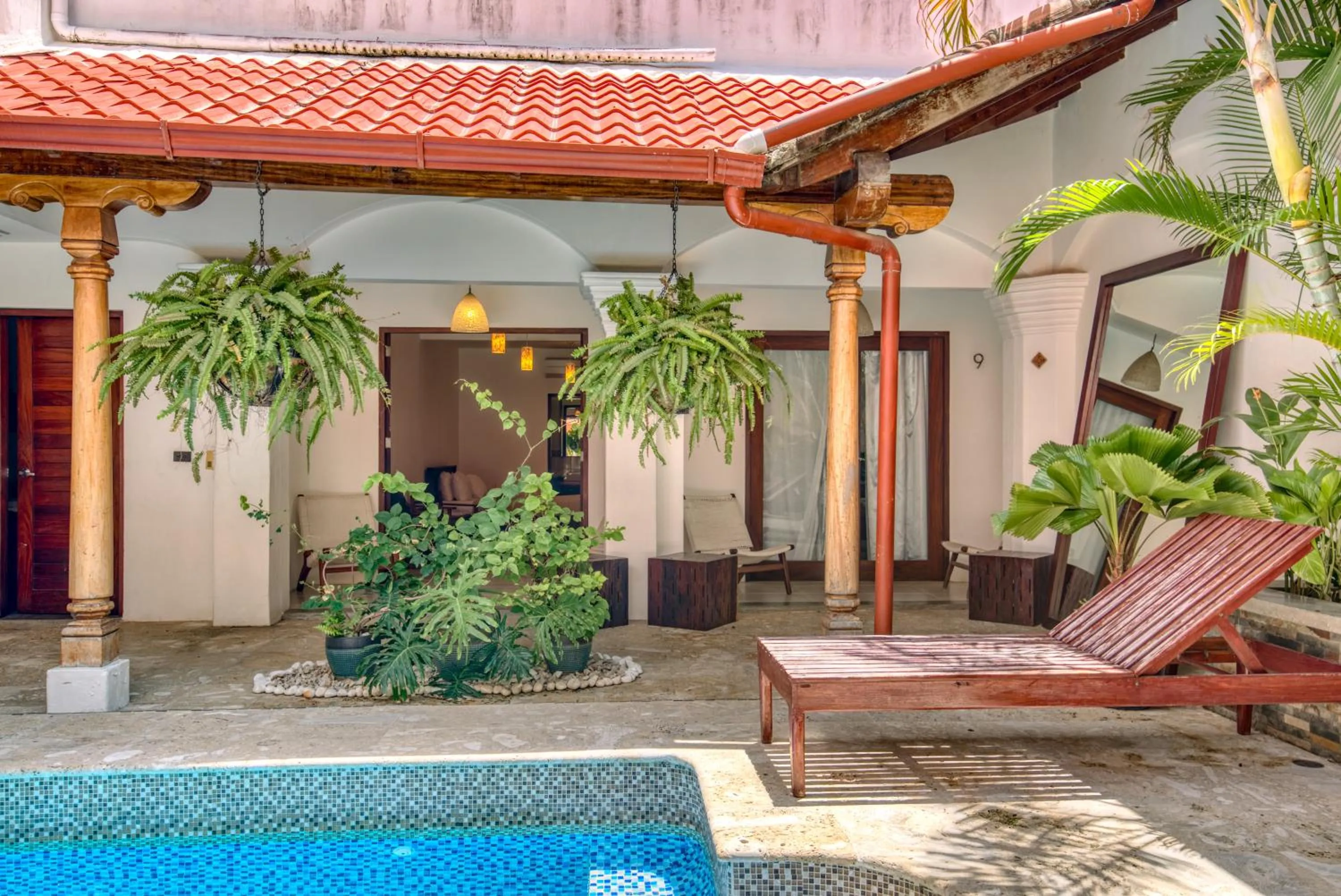 Patio in Hotel Alcazar