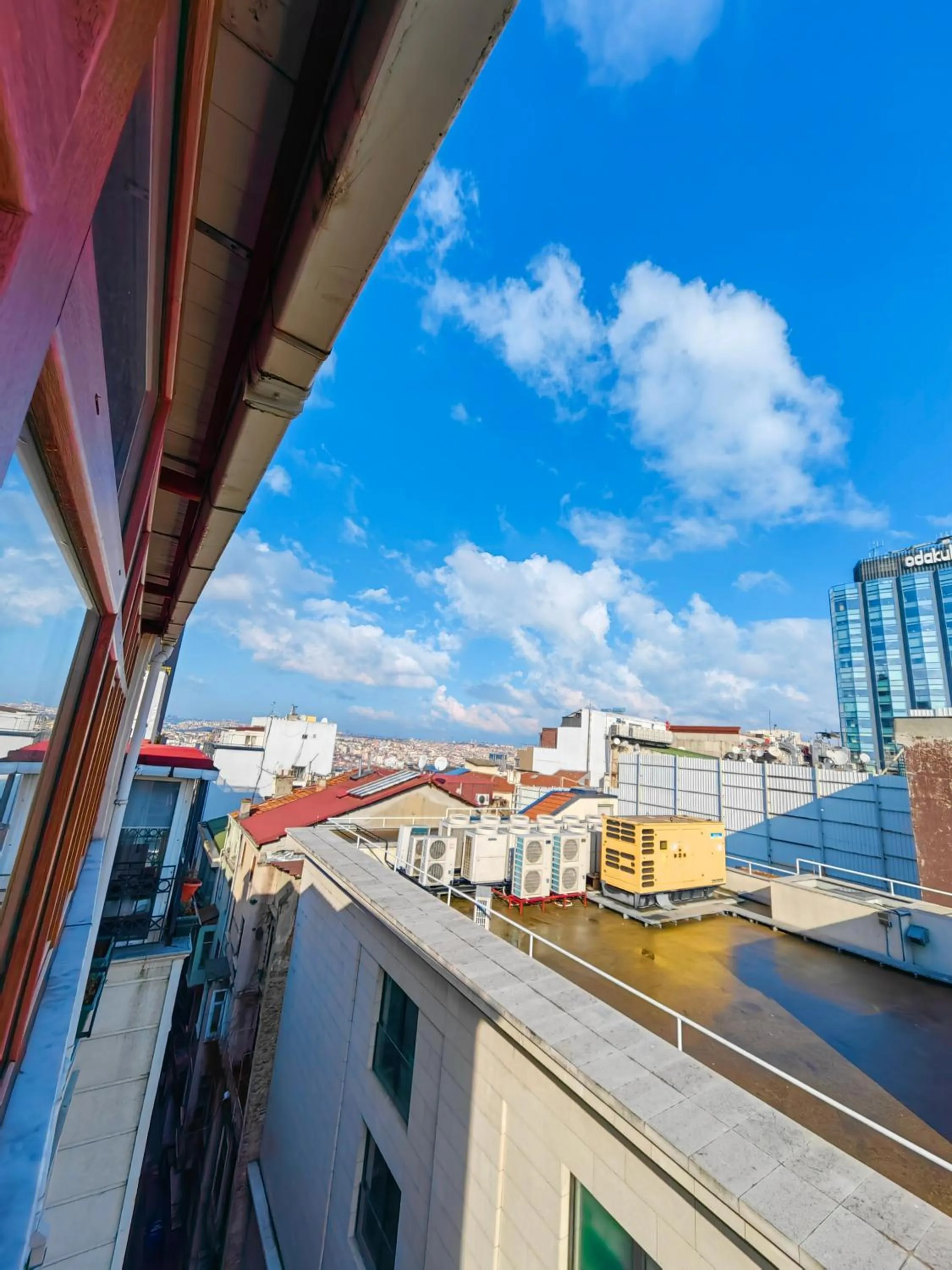 Balcony/Terrace in taksim diamond hotel
