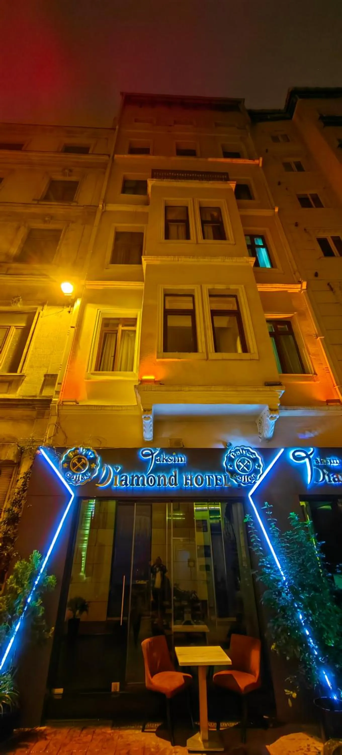 Property building in taksim diamond hotel