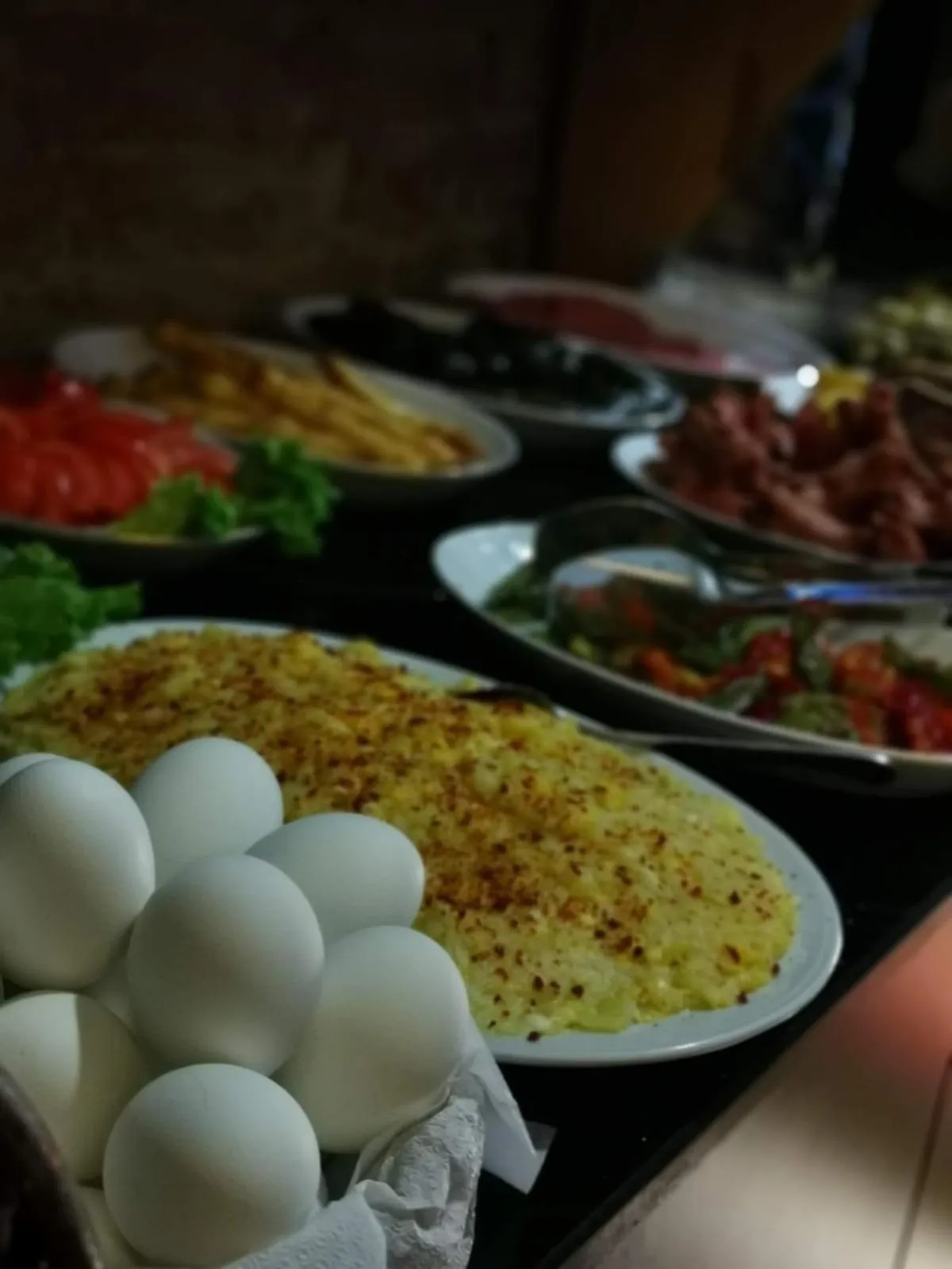 Buffet breakfast in taksim diamond hotel