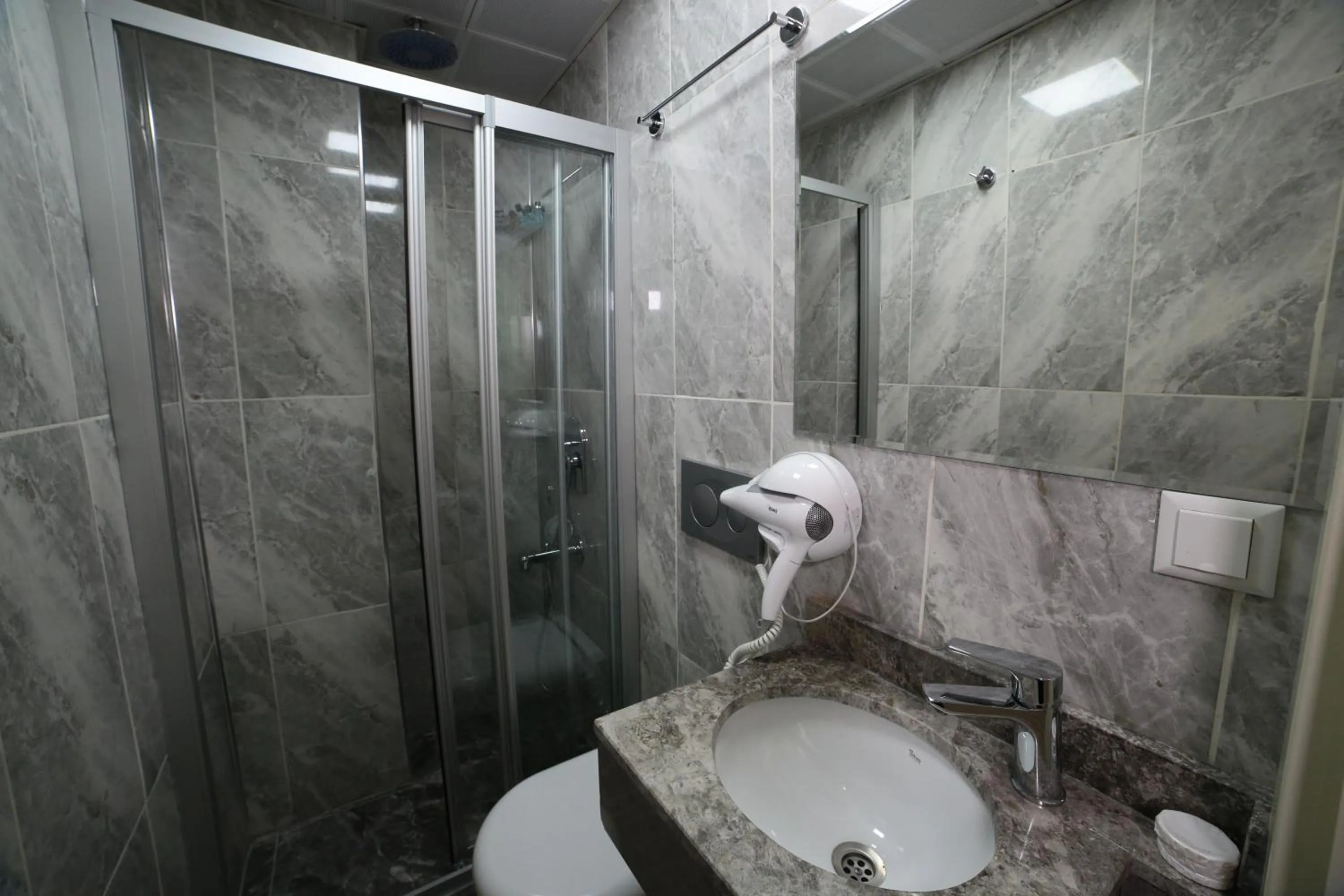 Bathroom in taksim diamond hotel