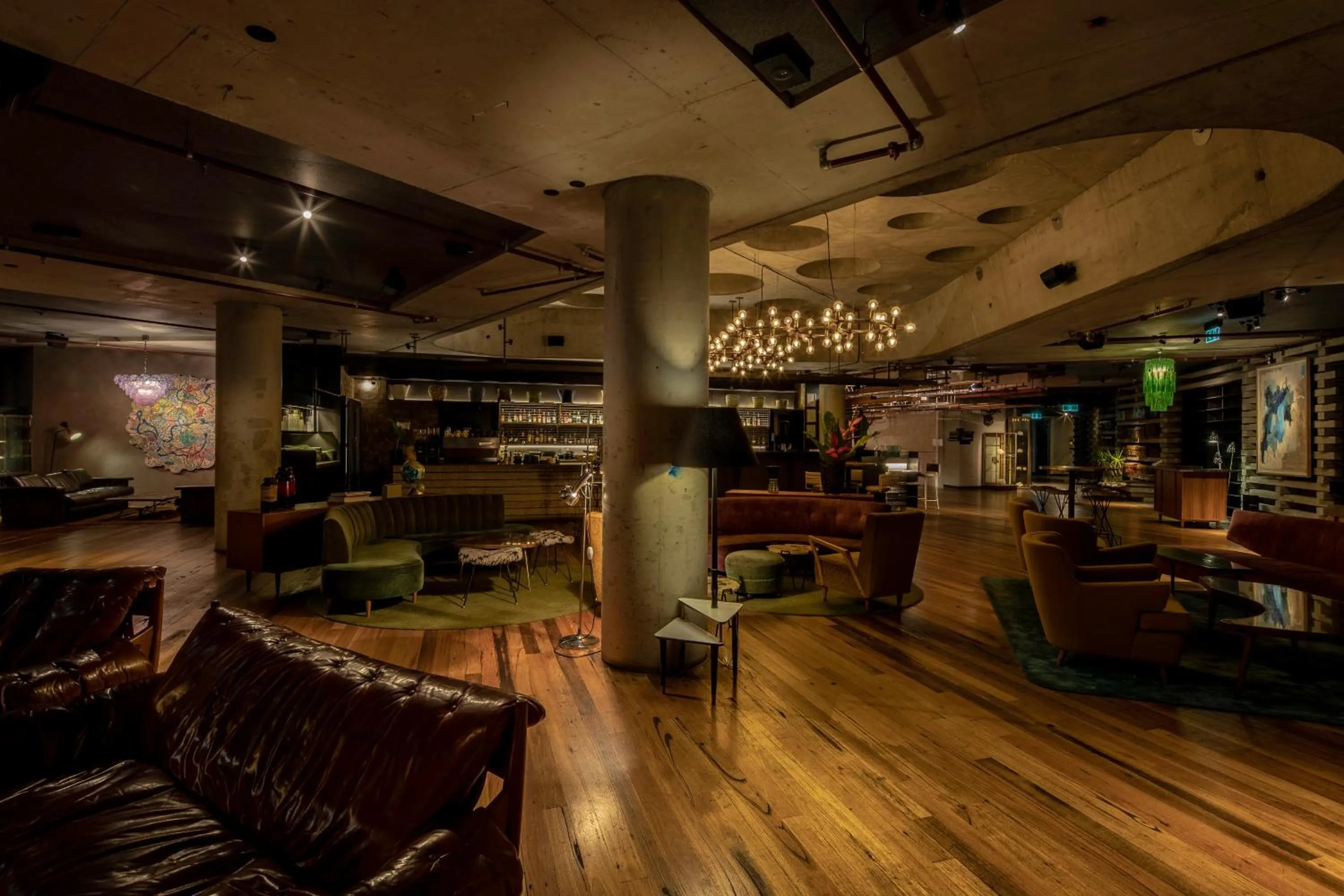 Lounge or bar in Ovolo Canberra, a Wyndham Hotel