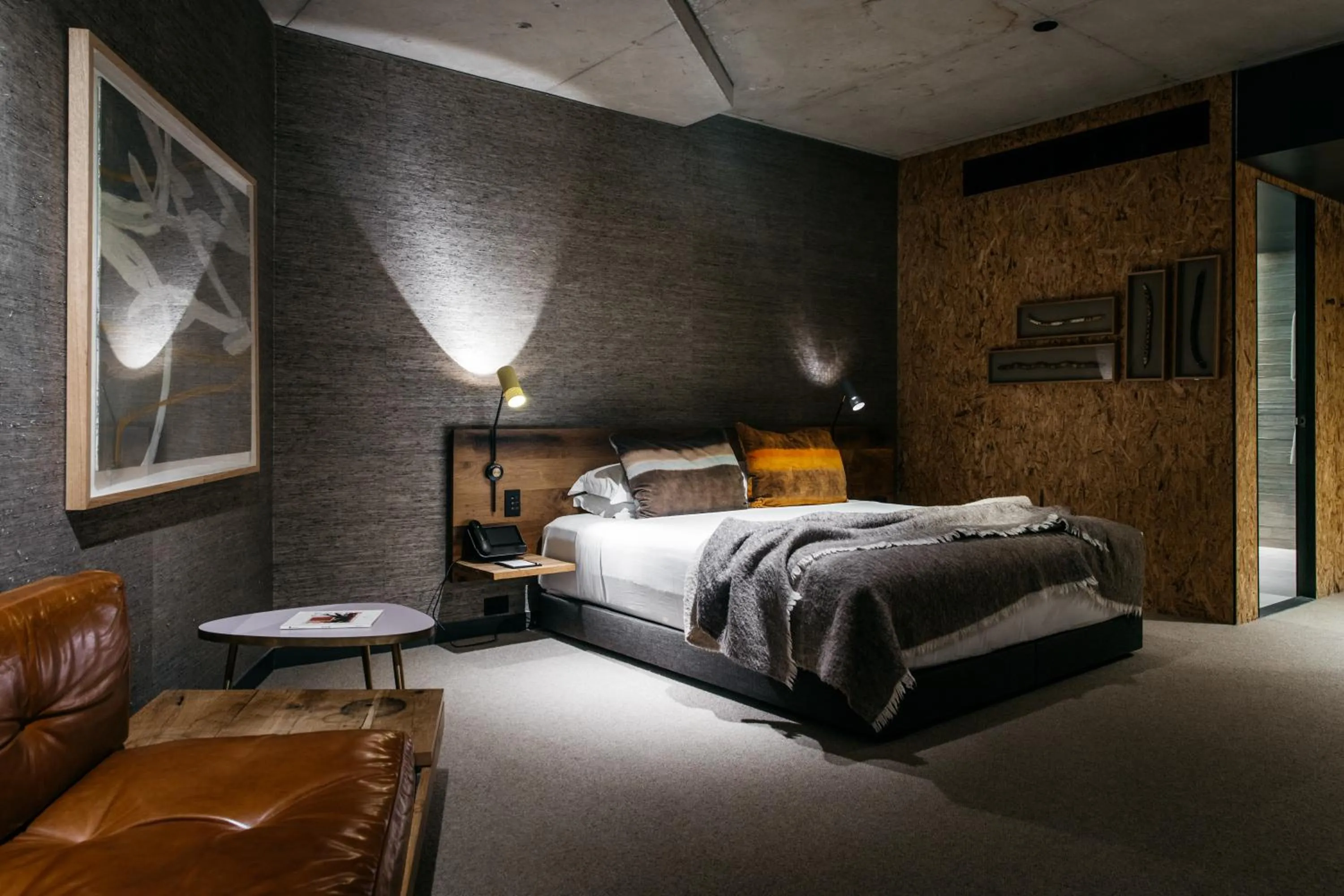 Bed in Ovolo Canberra, a Wyndham Hotel