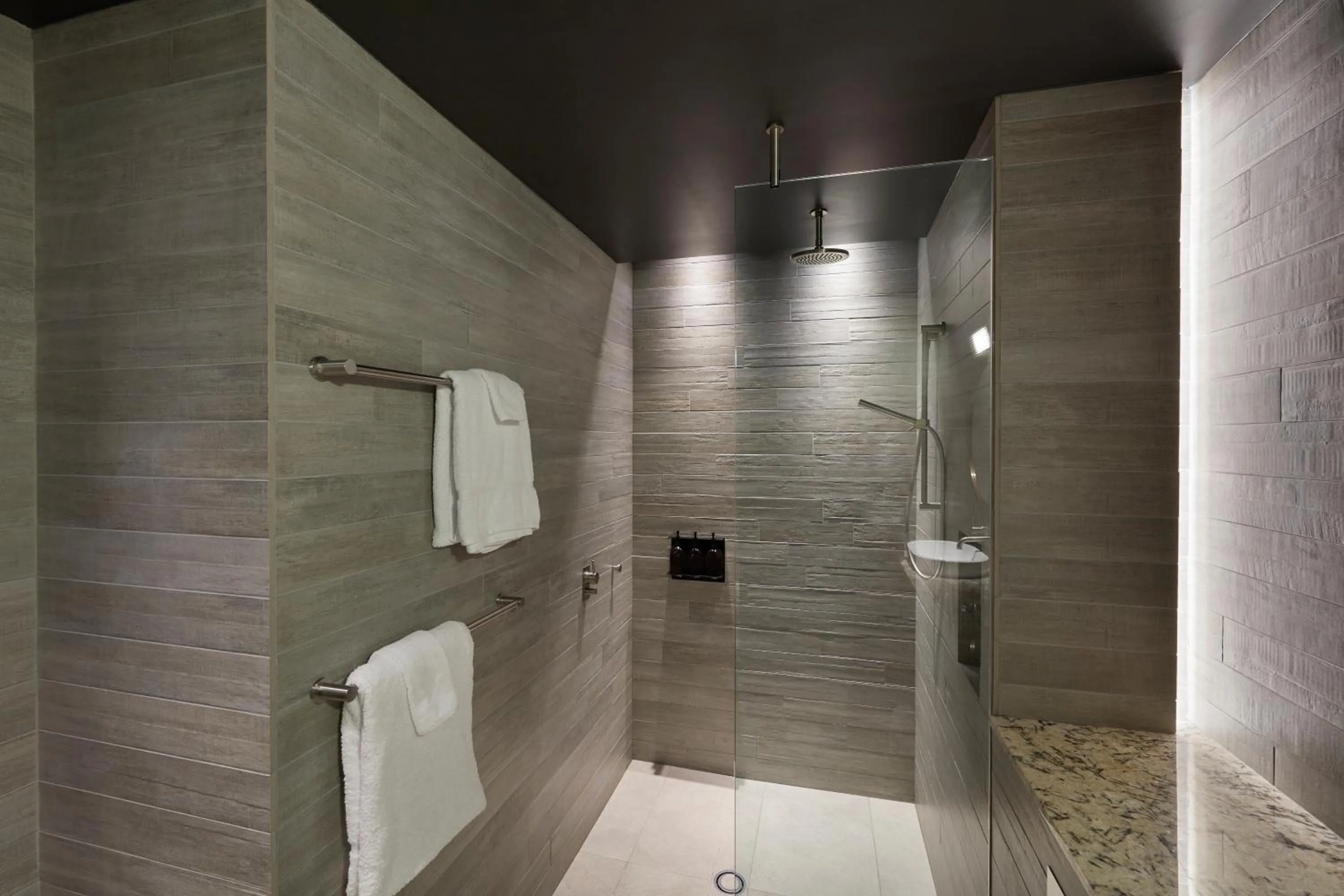 Shower in Ovolo Canberra, a Wyndham Hotel