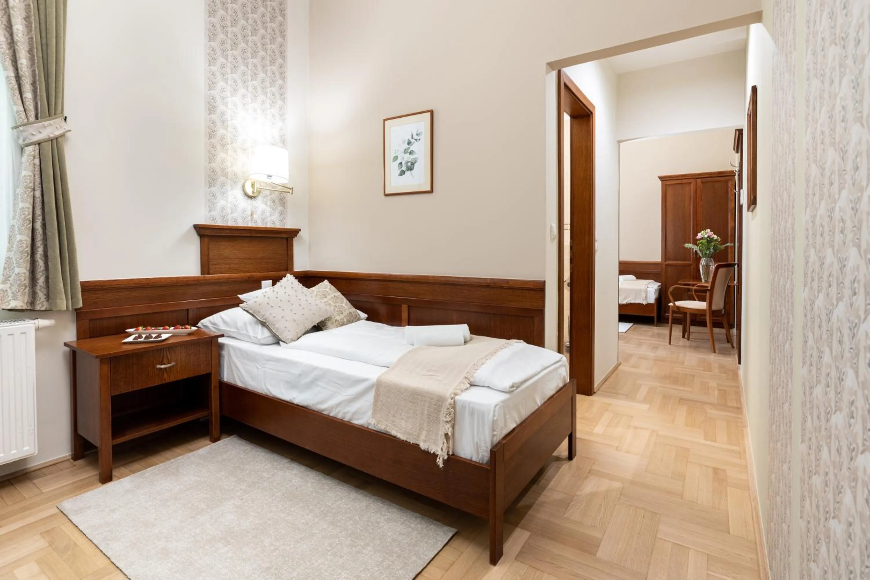 Bed in Hotel Kardosfa