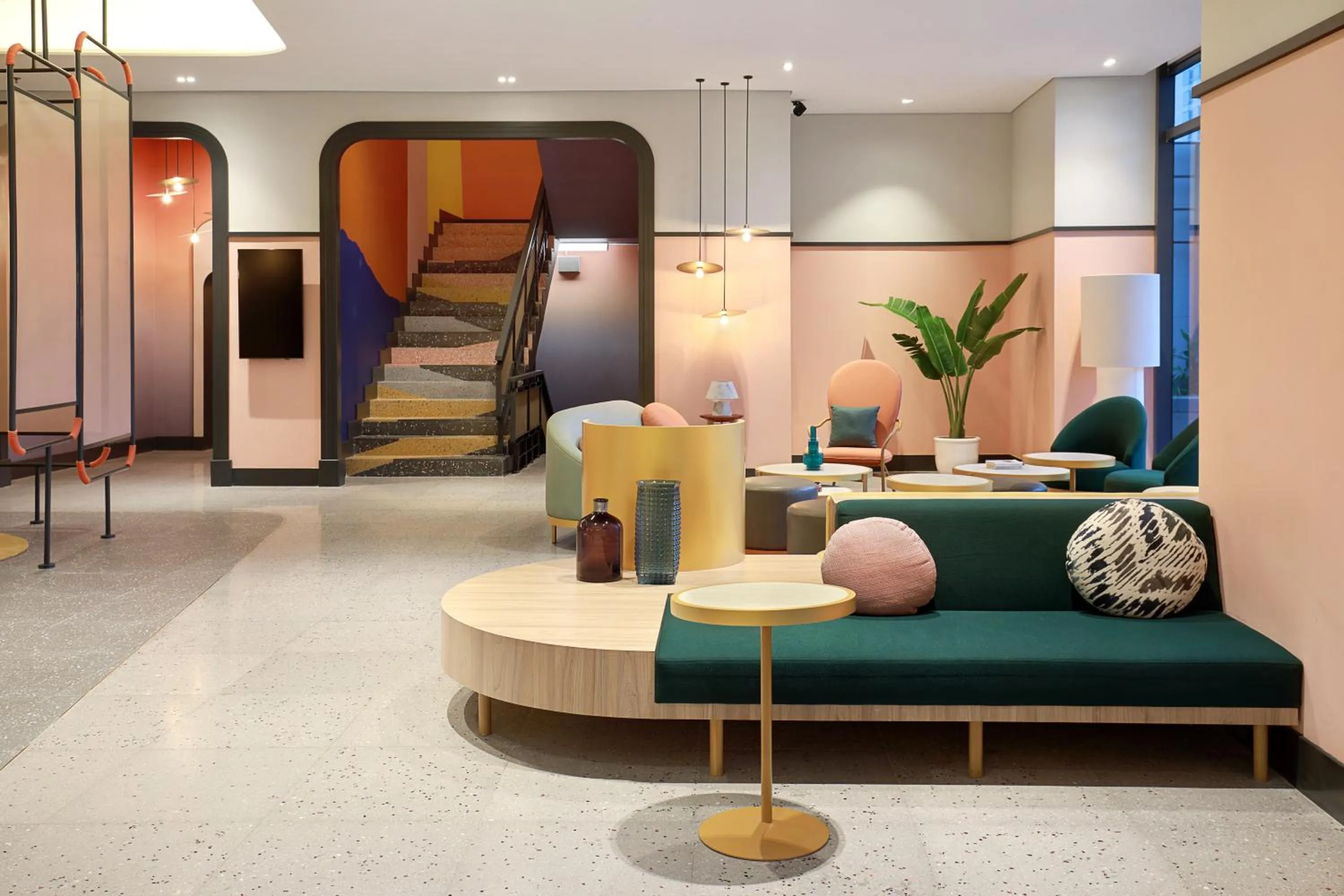 Seating area in ibis Styles Jakarta Tanah Abang