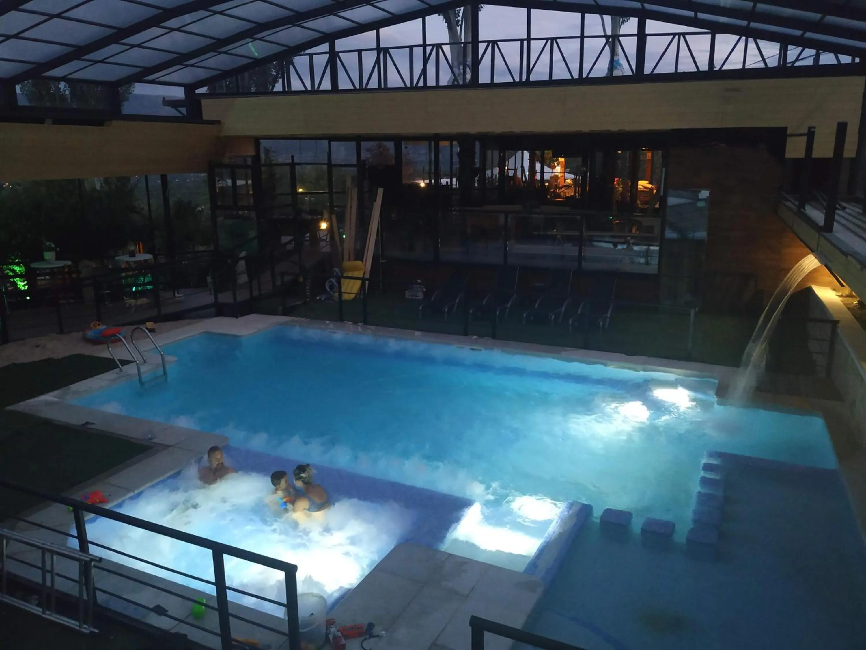 Area and facilities in Posada Rural SPA Granja LA TEJERA de Lozoya