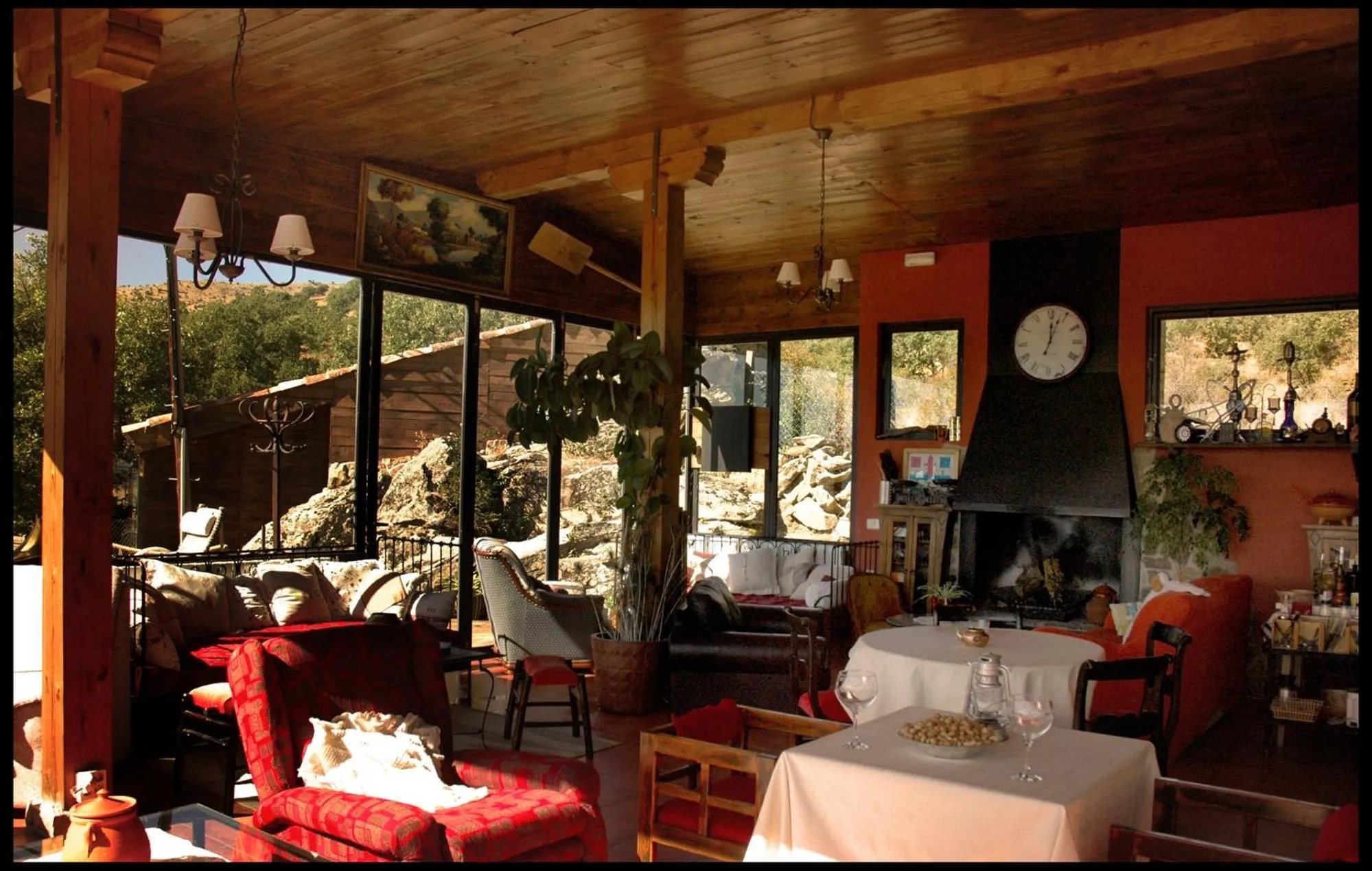 Restaurant/places to eat in Posada Rural SPA Granja LA TEJERA de Lozoya