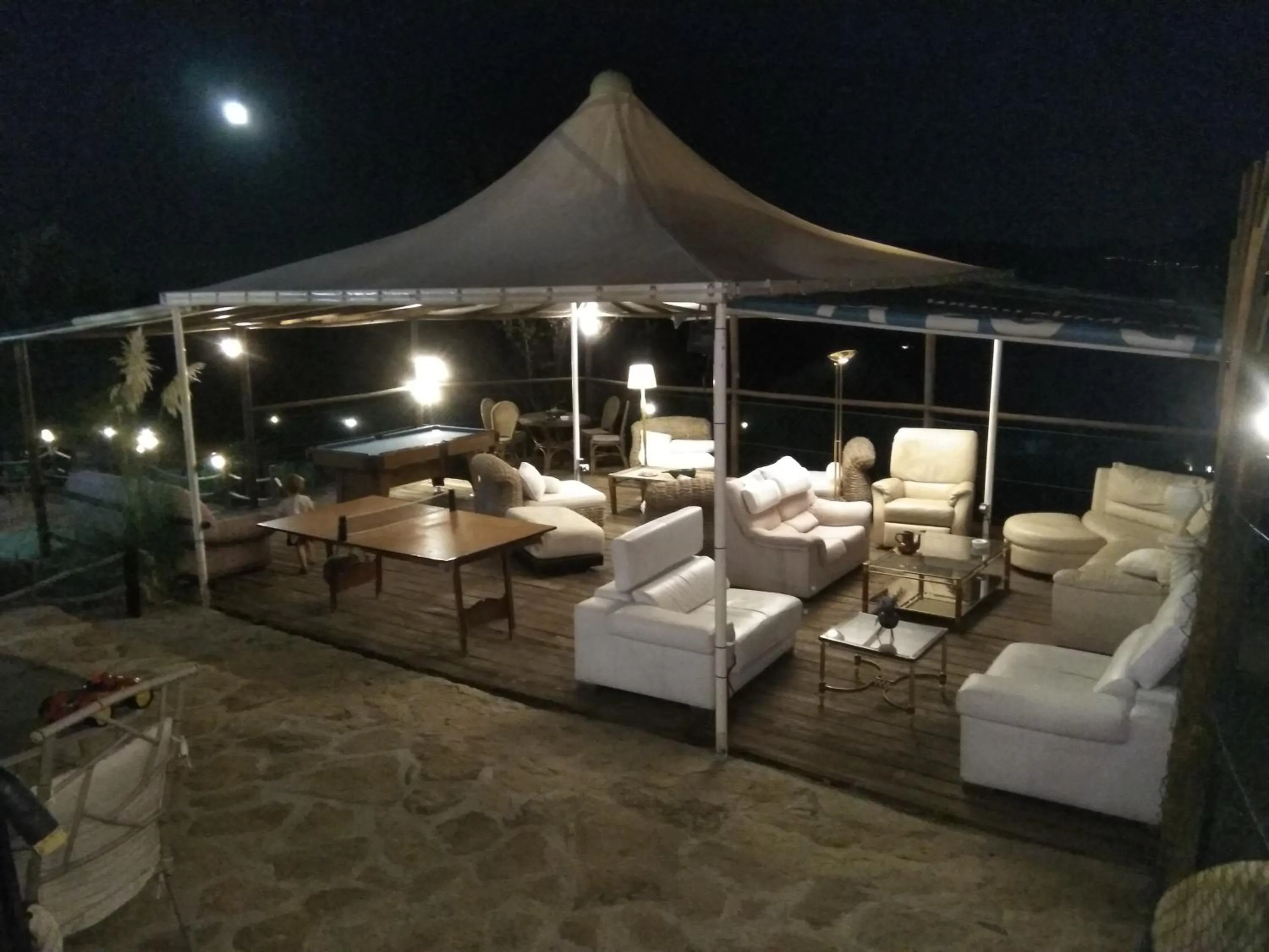 Patio in Posada Rural SPA Granja LA TEJERA de Lozoya