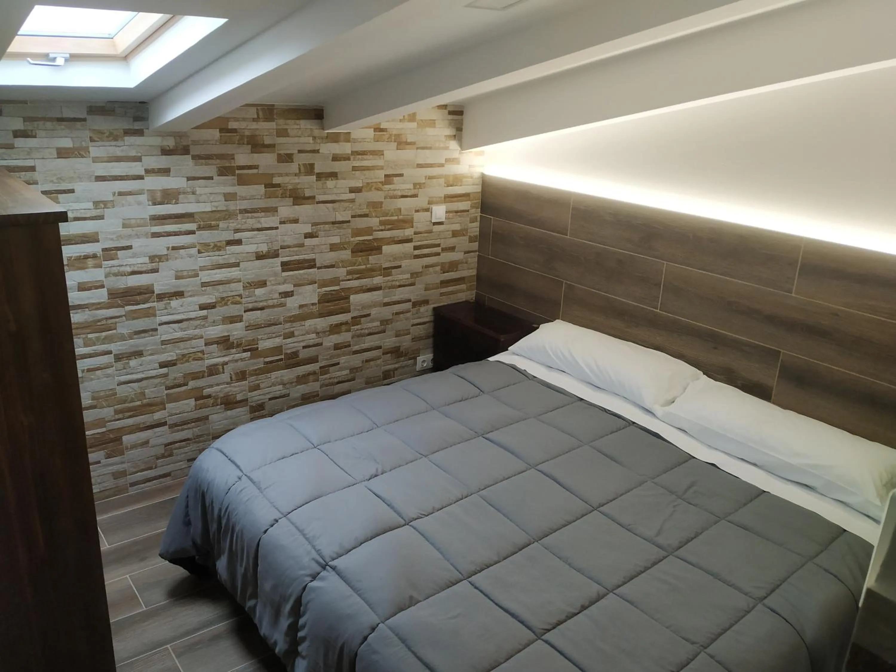 Bedroom in Posada Rural SPA Granja LA TEJERA de Lozoya